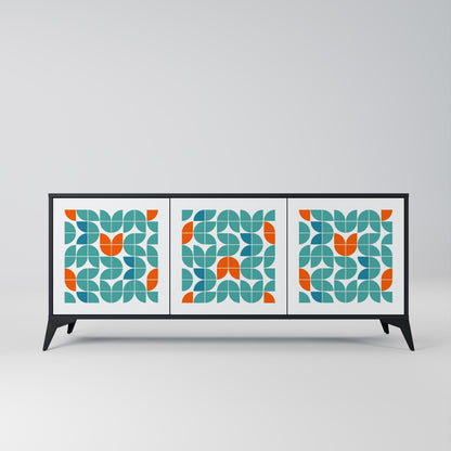 BE THE CHANGE 3-Door Sideboard in Black Finish