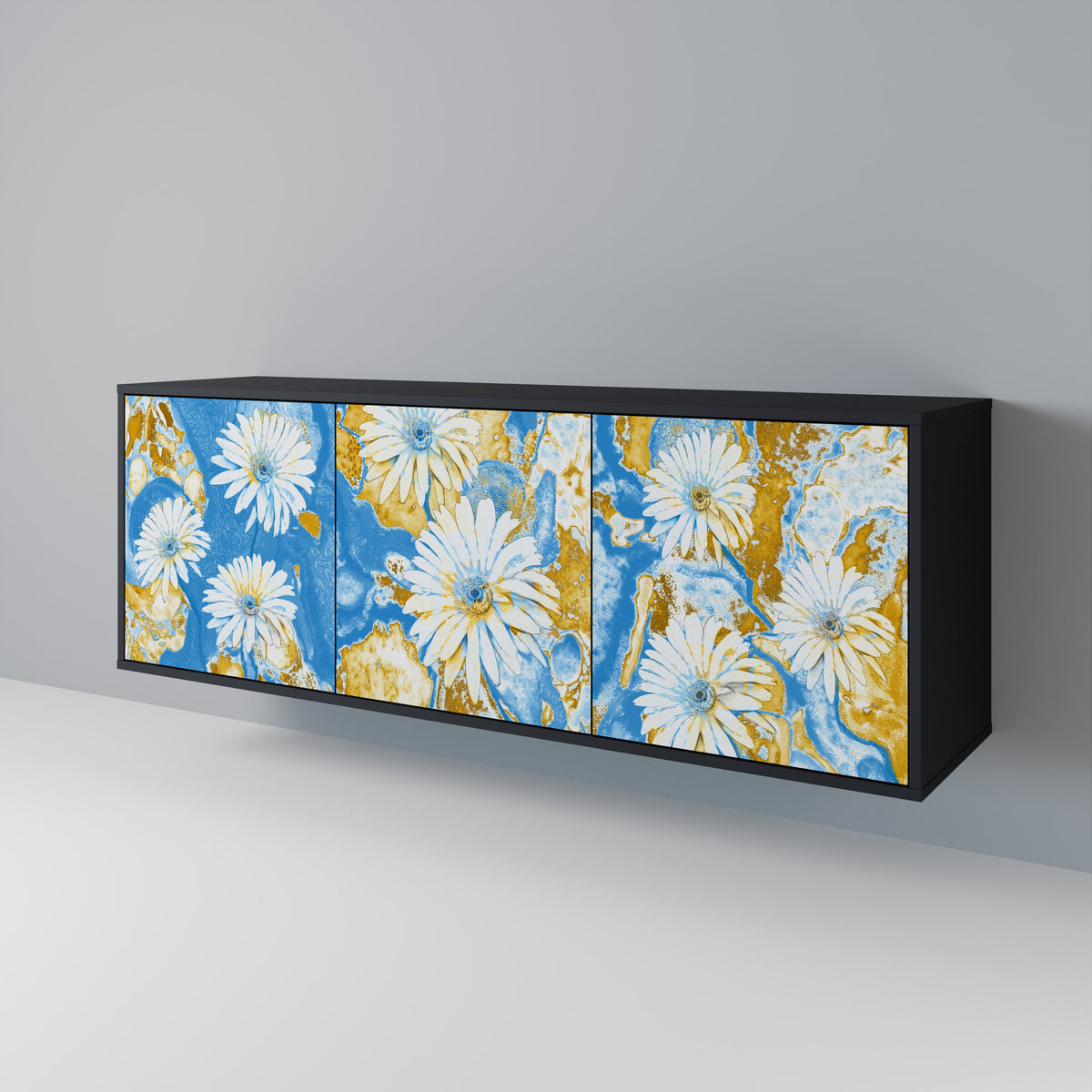 DAISY LUXE Skänk med tre dörrar