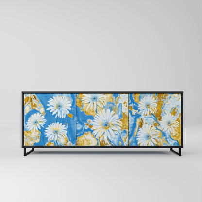 DAISY LUXE 3-dörrars skänk i svart finish