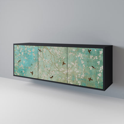 BLOOMING CHARM 3-Door Sideboard