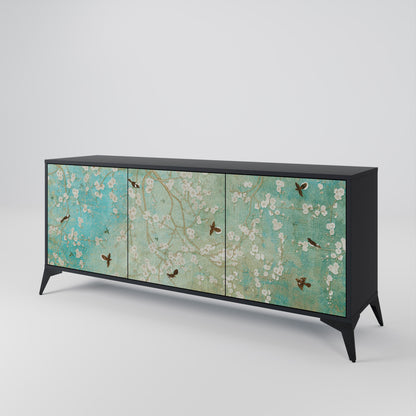 BLOOMING CHARM 3-Door Sideboard