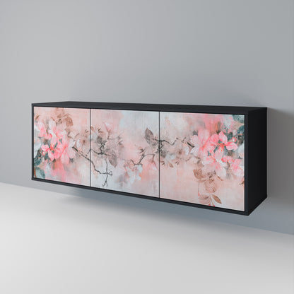 CHERRY BLOSSOM Skänk med tre dörrar