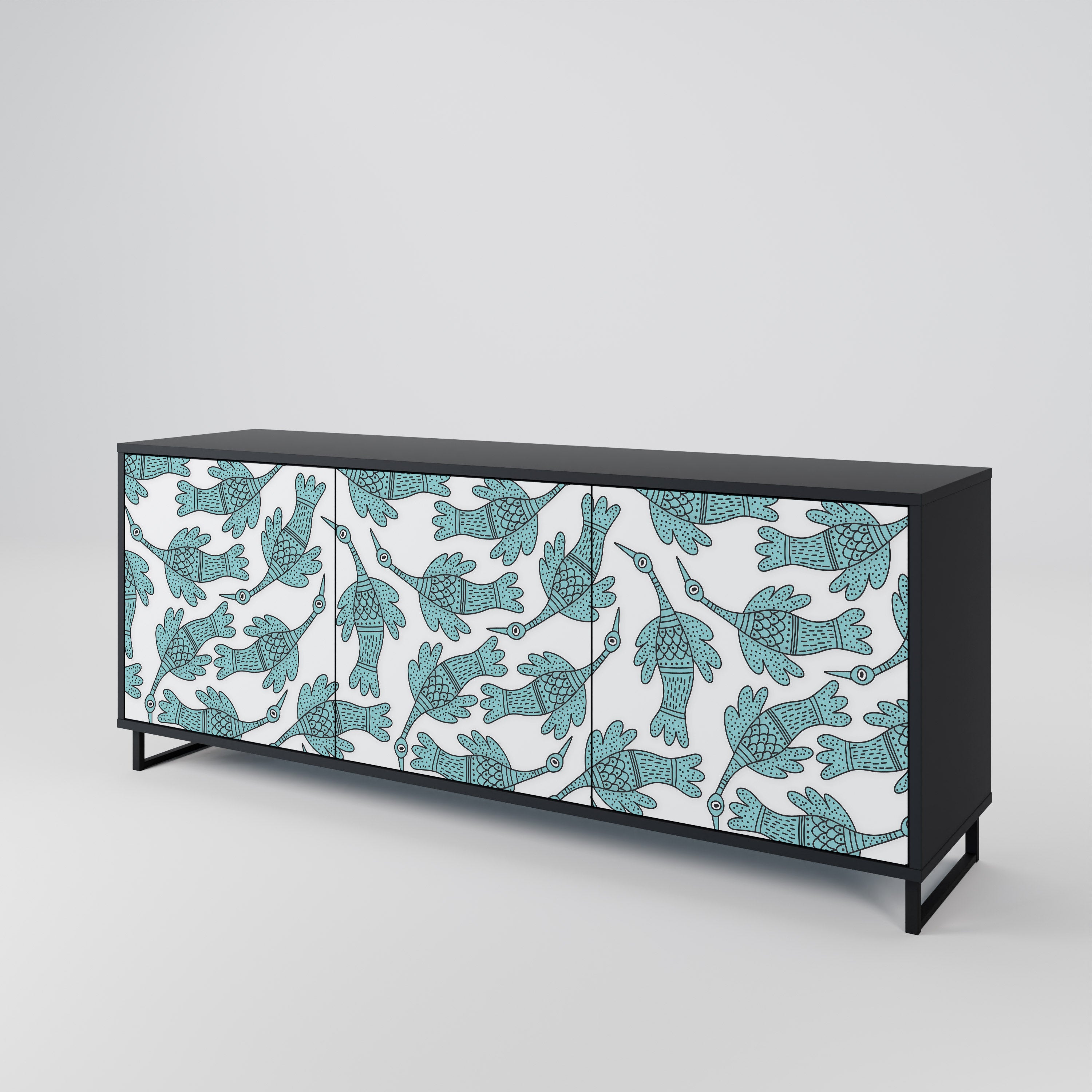 WATERSPOUT SONGIBIRD 3-Door Sideboard