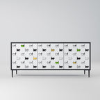 CATS COMPILATION 3-Door Sideboard