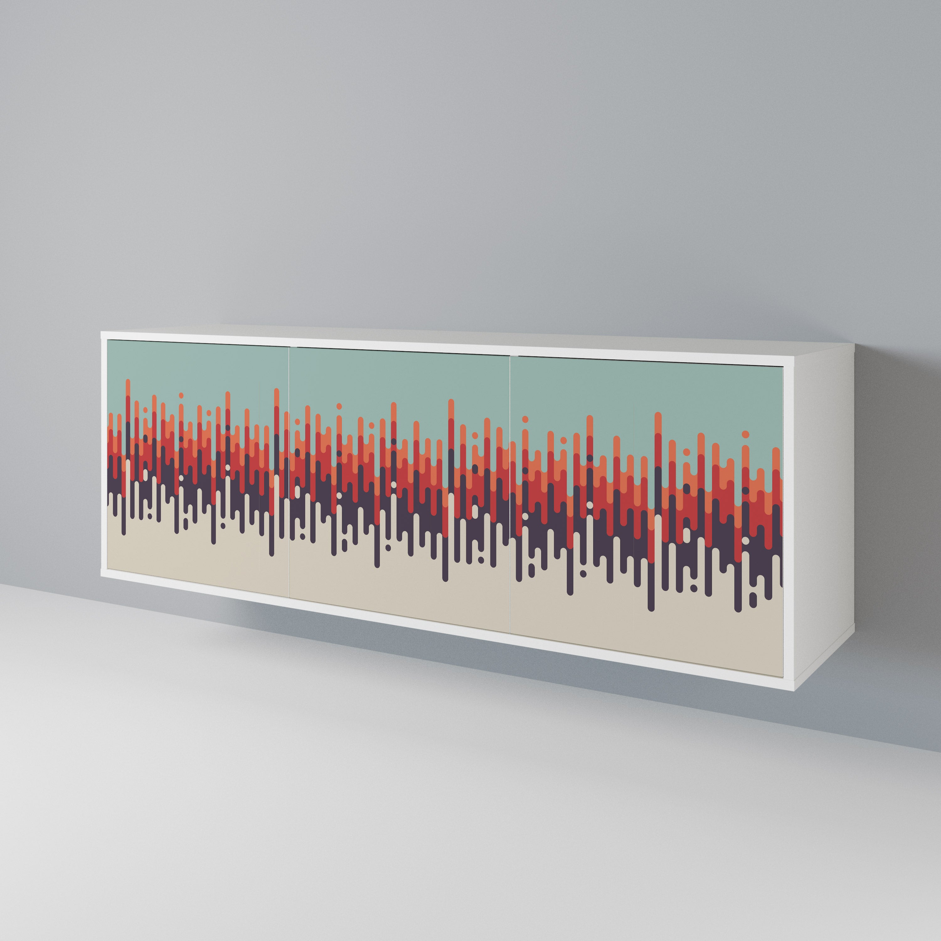 CHROMA CONTOURS 3-Door Sideboard