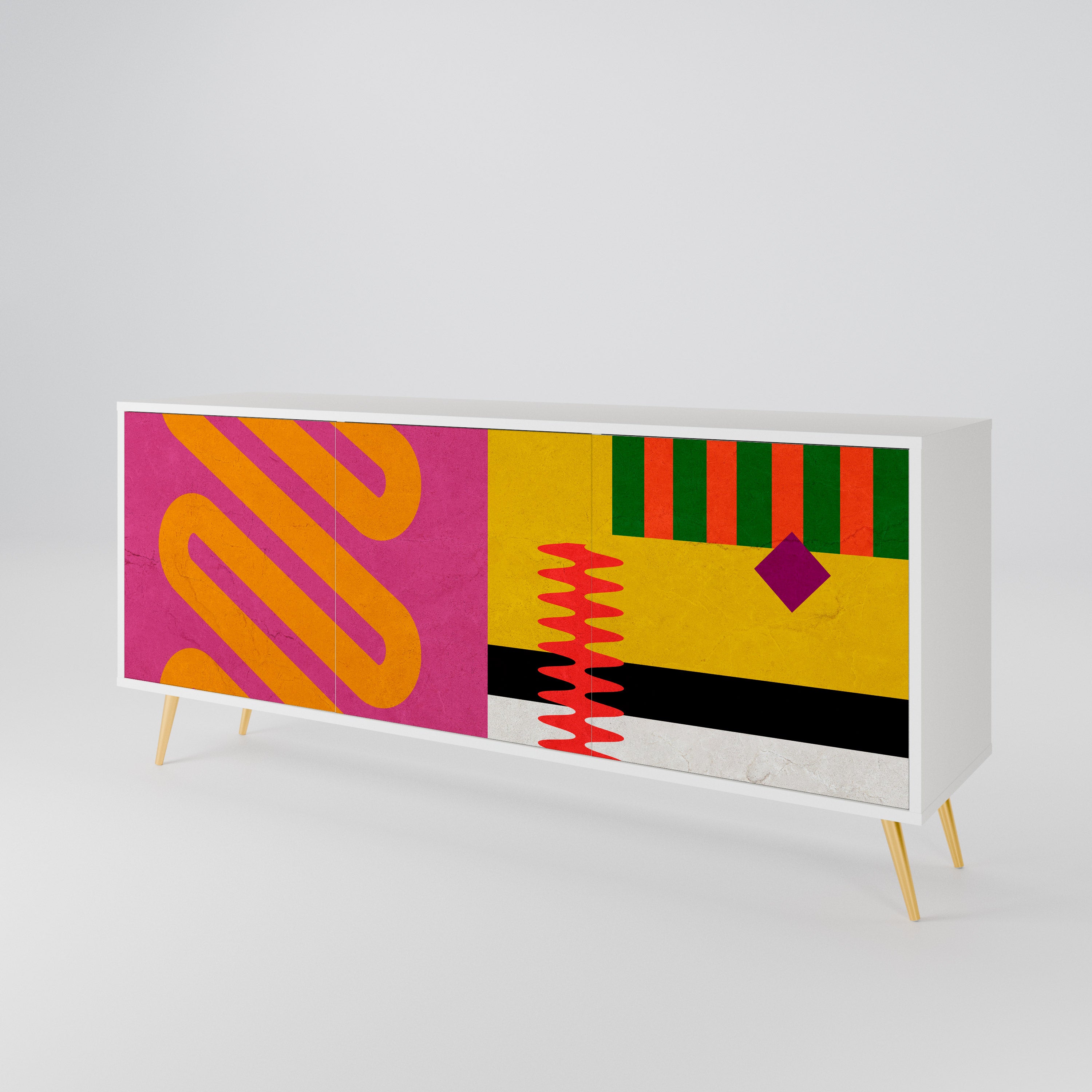VIVID ART Skänk med tre dörrar