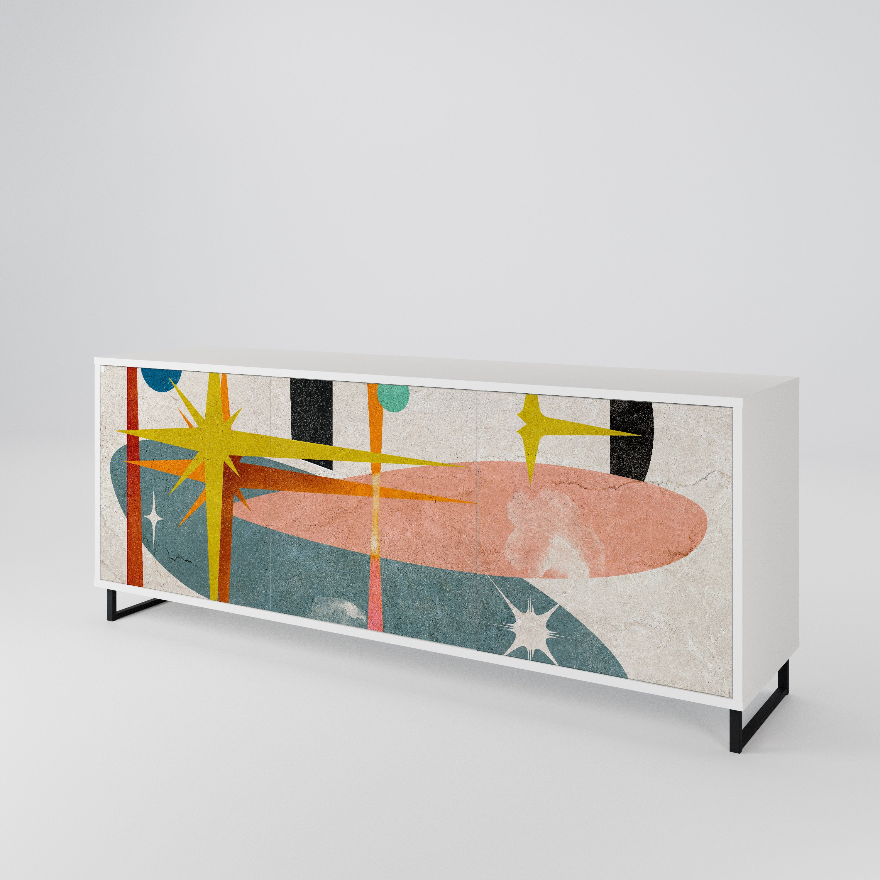 INTERSTELLAR VIBES 3-Door Sideboard