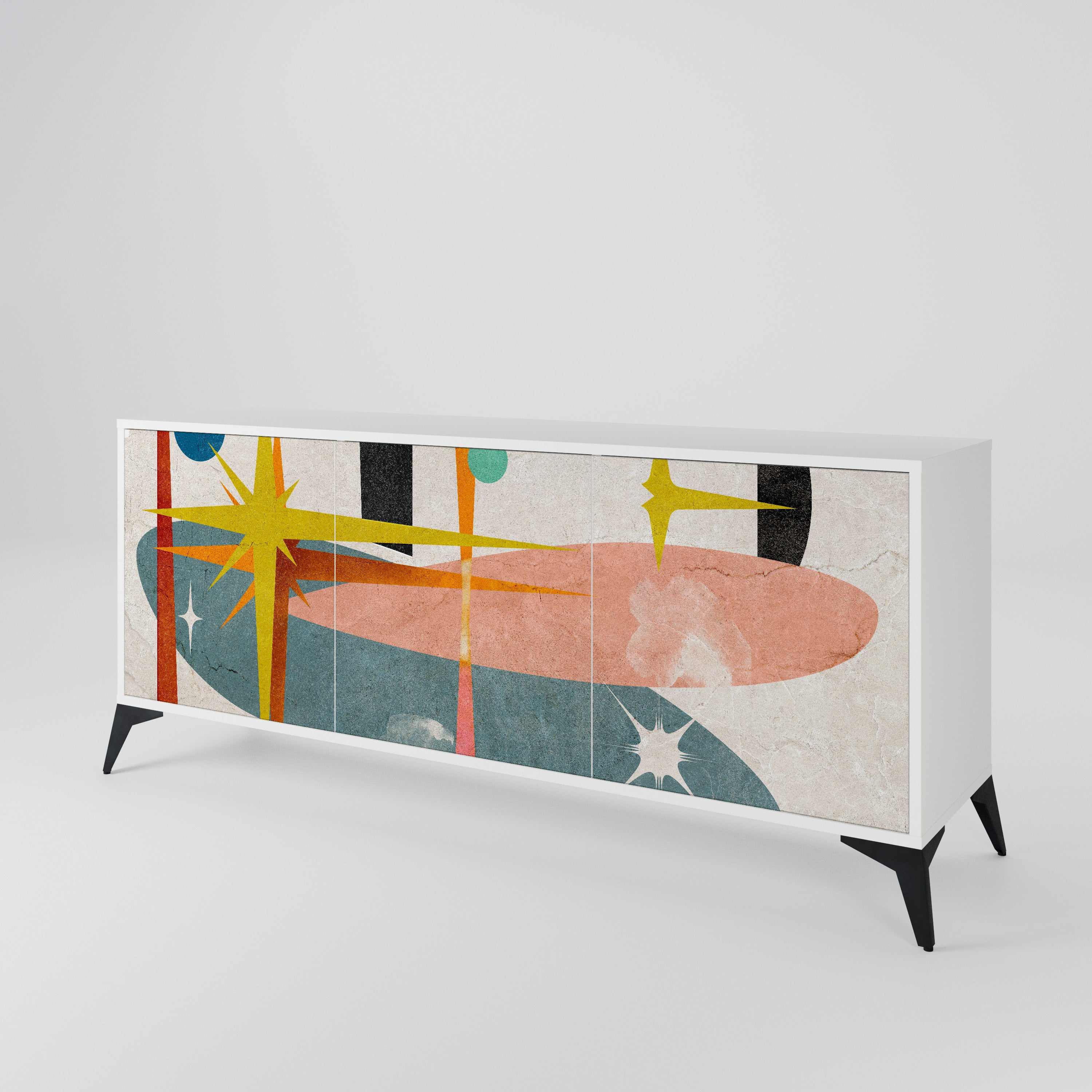 INTERSTELLAR VIBES 3-Door Sideboard