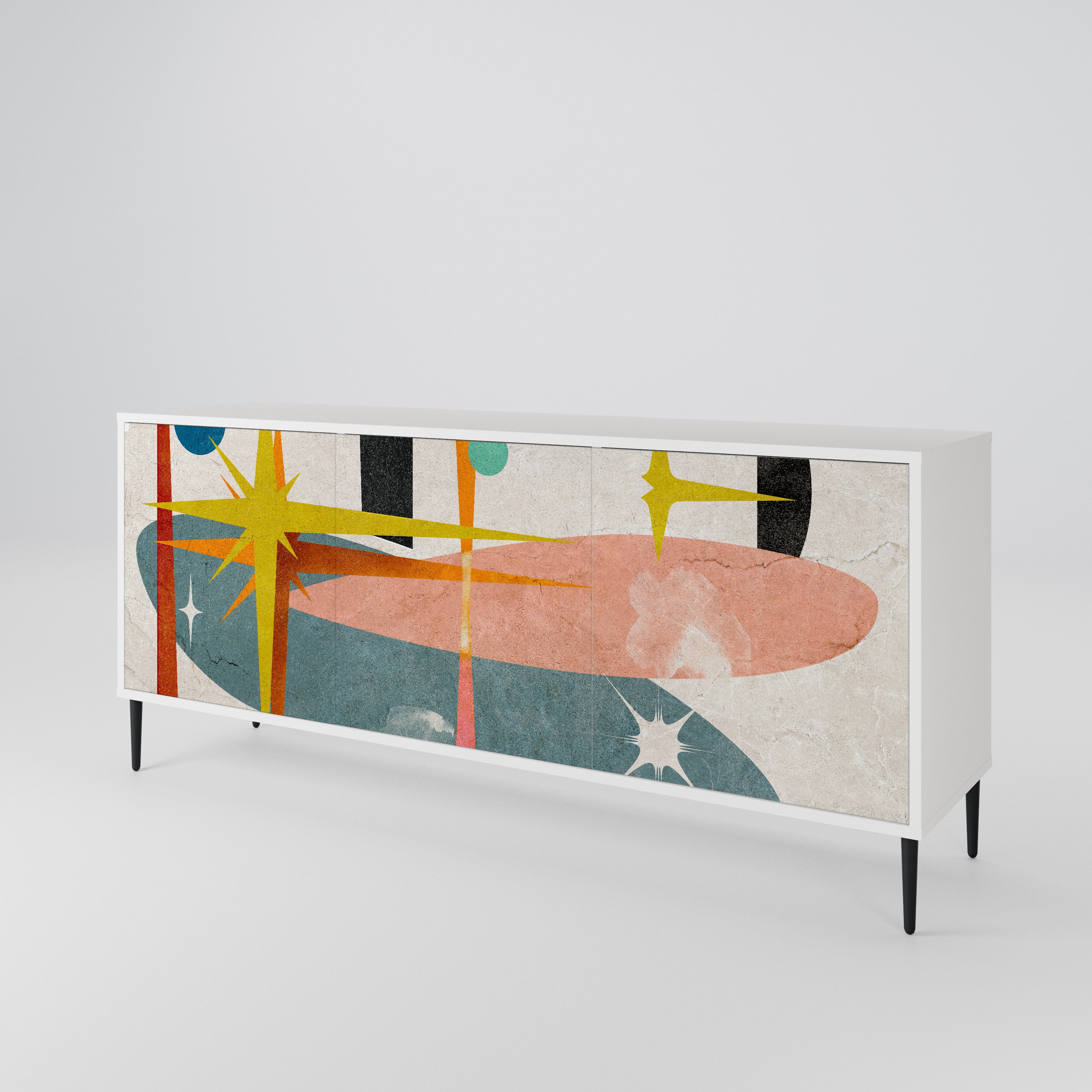 INTERSTELLAR VIBES 3-Door Sideboard
