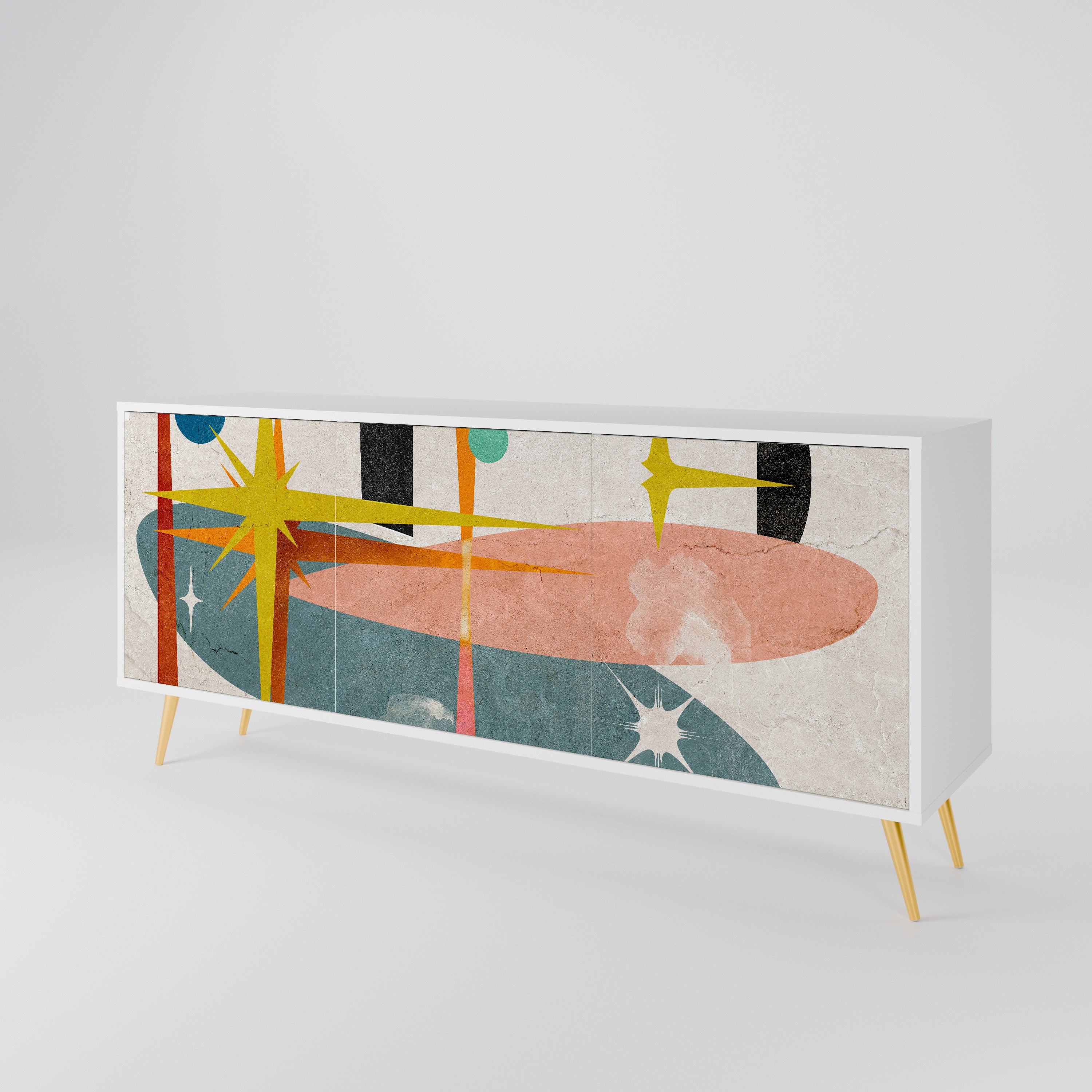 INTERSTELLAR VIBES 3-Door Sideboard