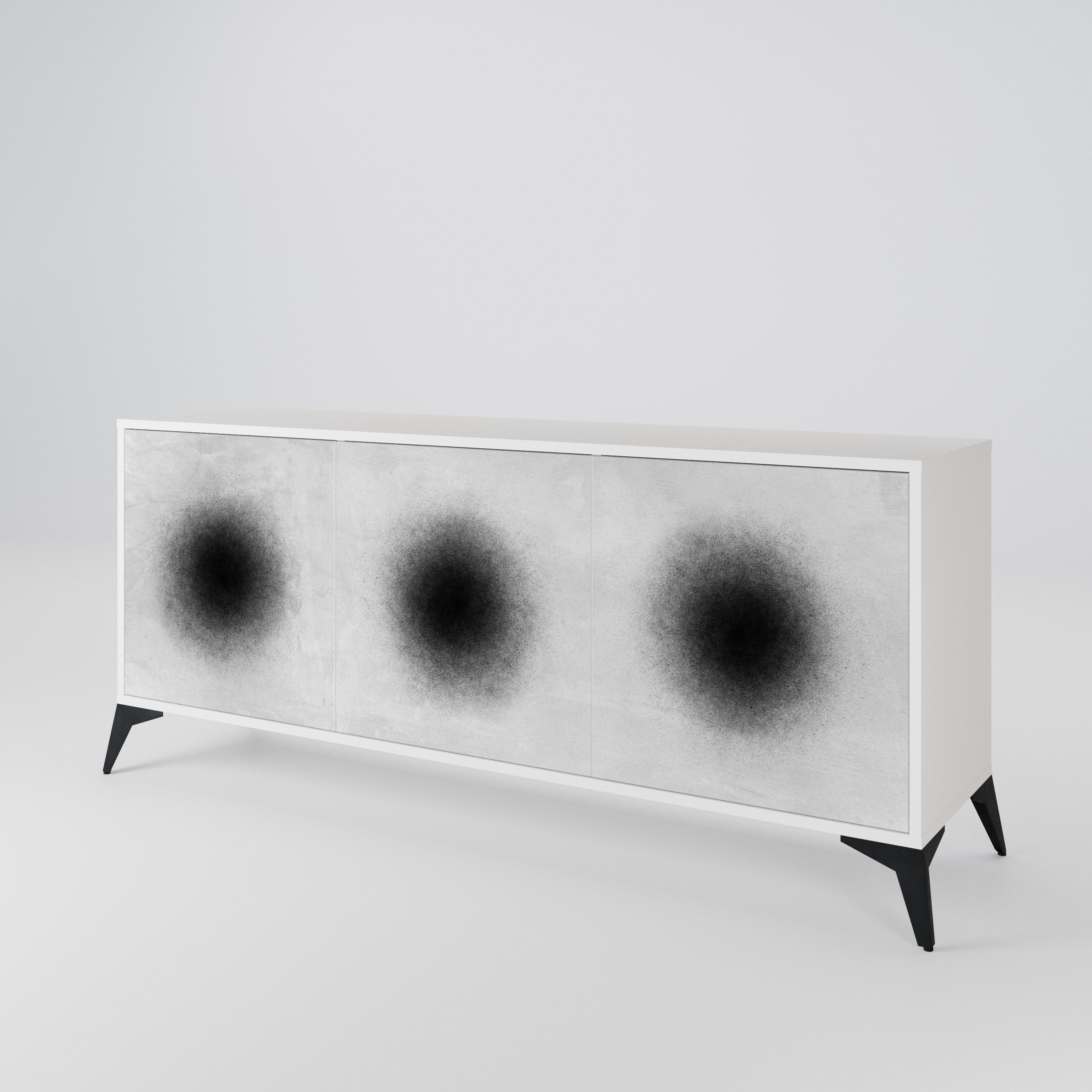 BLACK HOLE 3-Door Sideboard