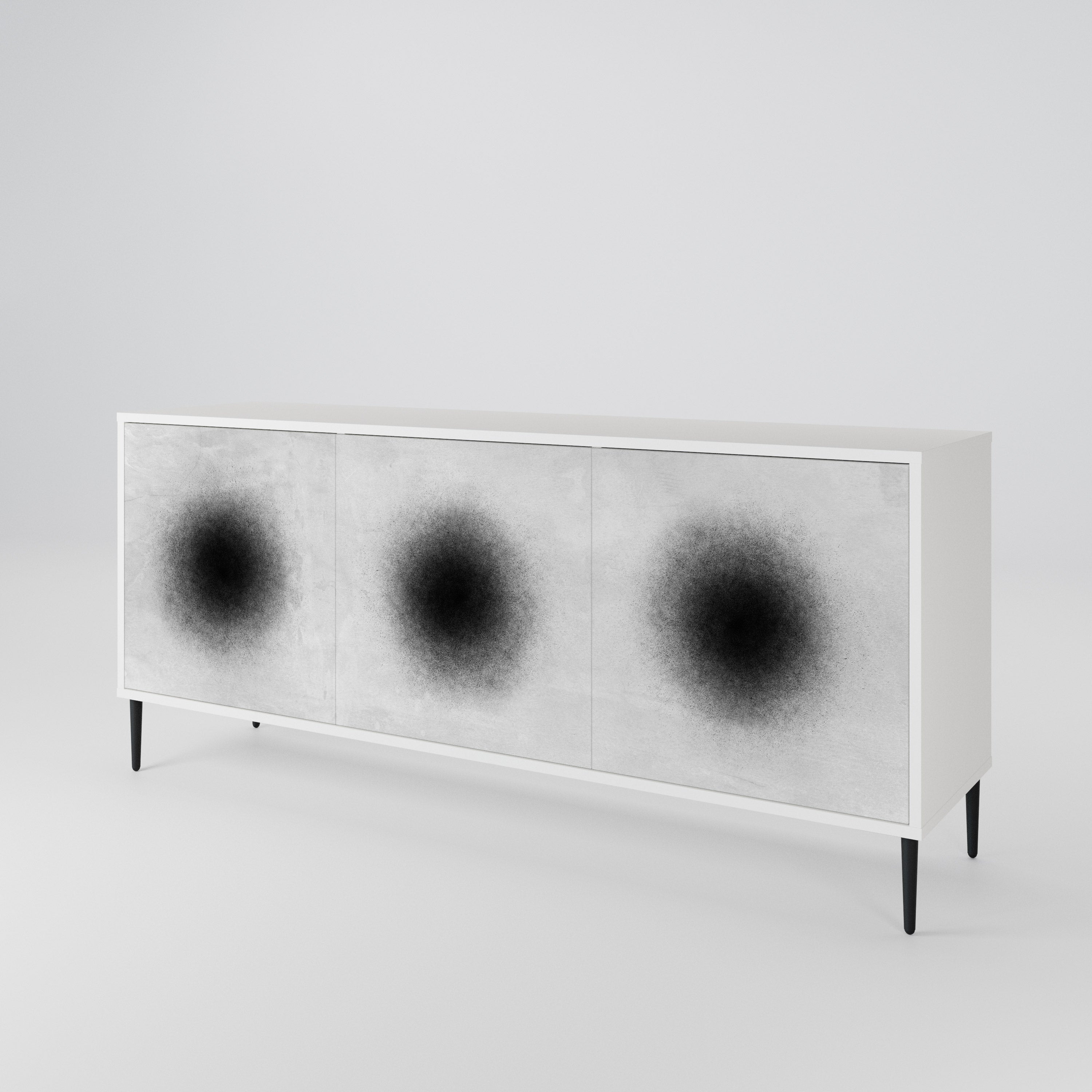 BLACK HOLE 3-Door Sideboard