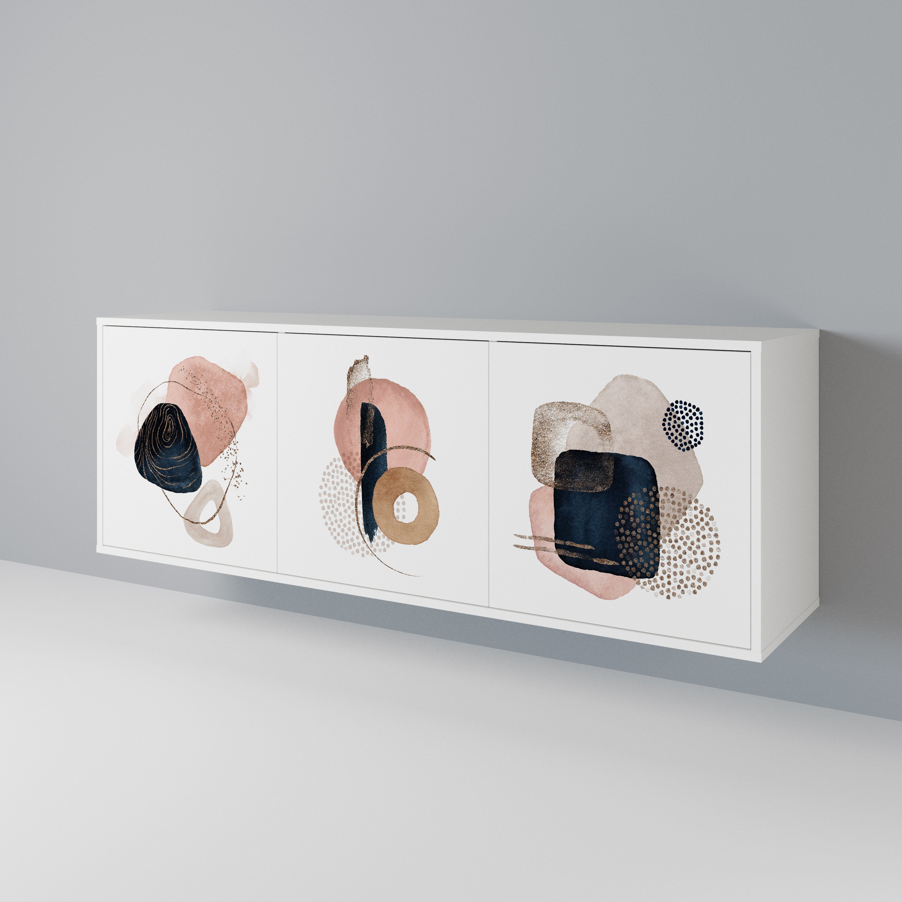 COLORFUL SHAPES 3-Door Sideboard