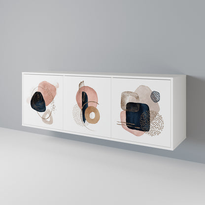 COLORFUL SHAPES 3-Door Sideboard