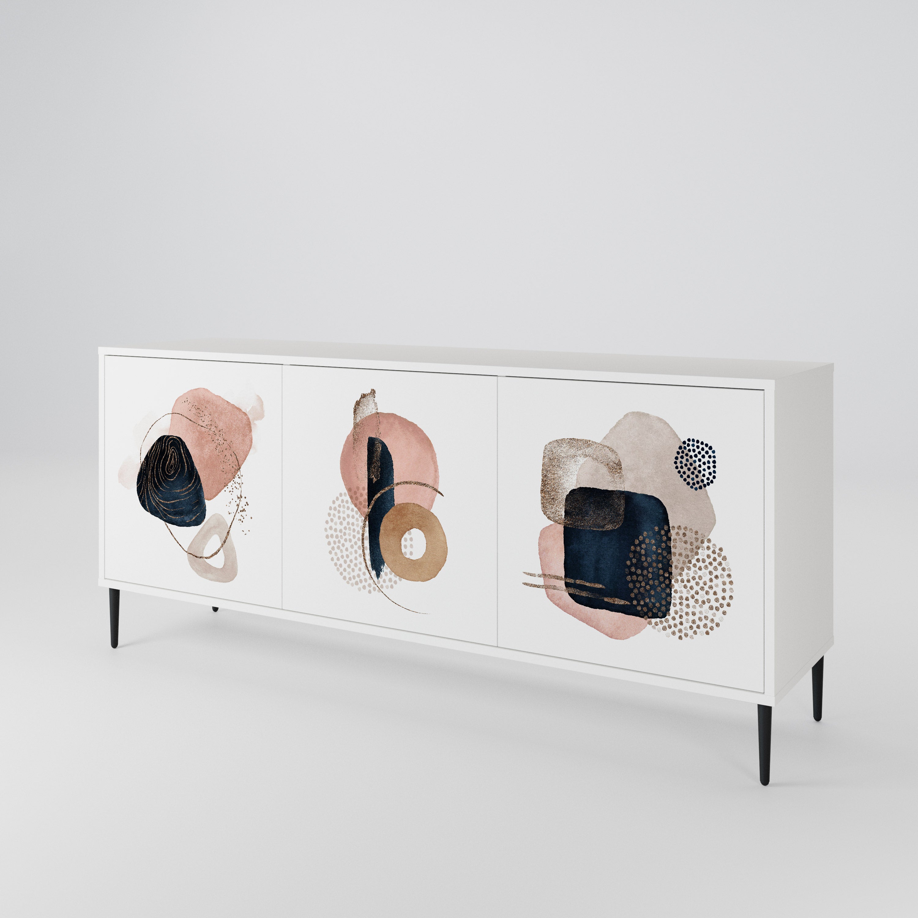 COLORFUL SHAPES 3-Door Sideboard