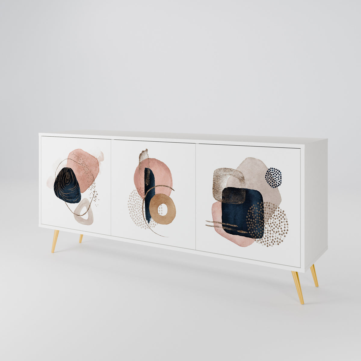 COLORFUL SHAPES 3-Door Sideboard