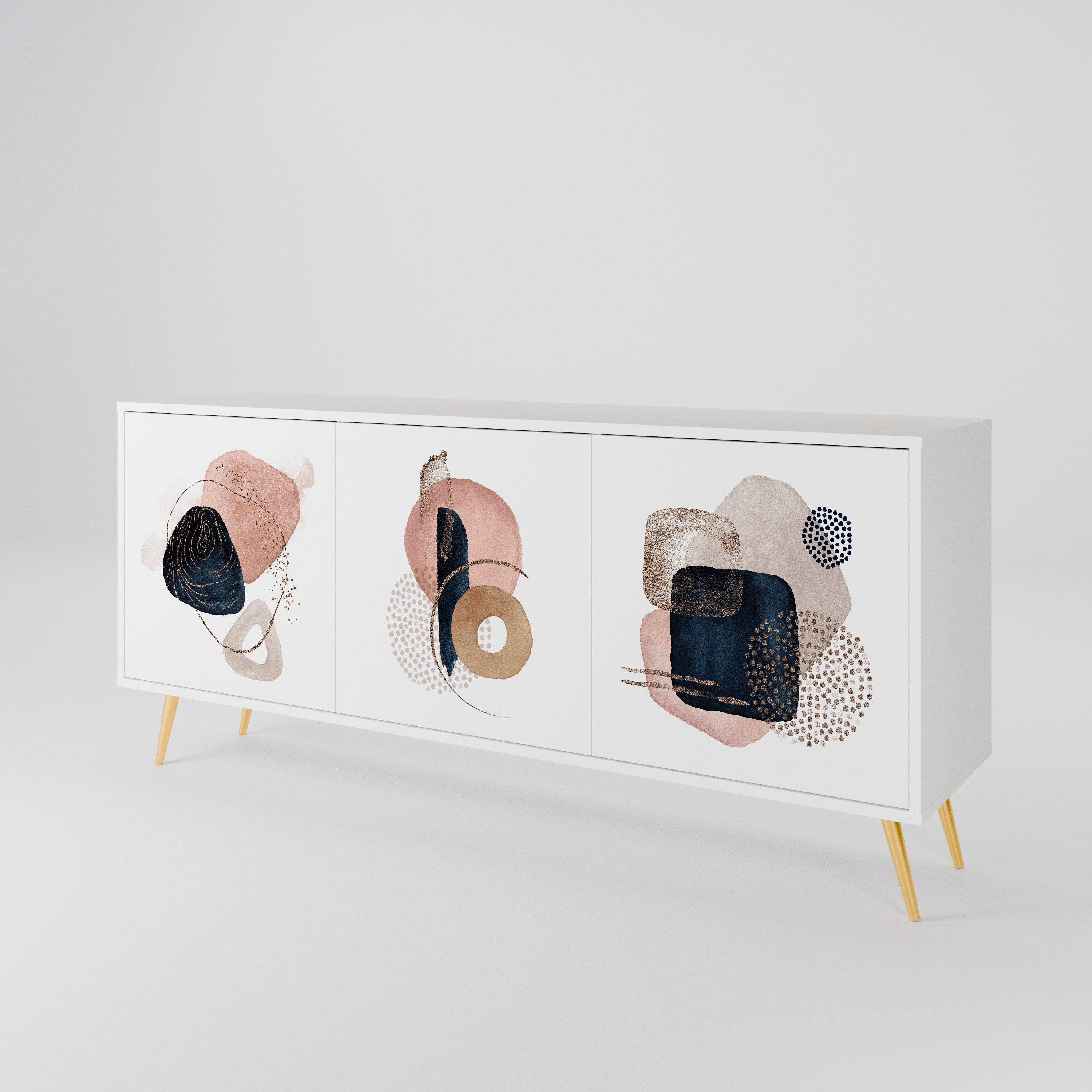 COLORFUL SHAPES 3-Door Sideboard