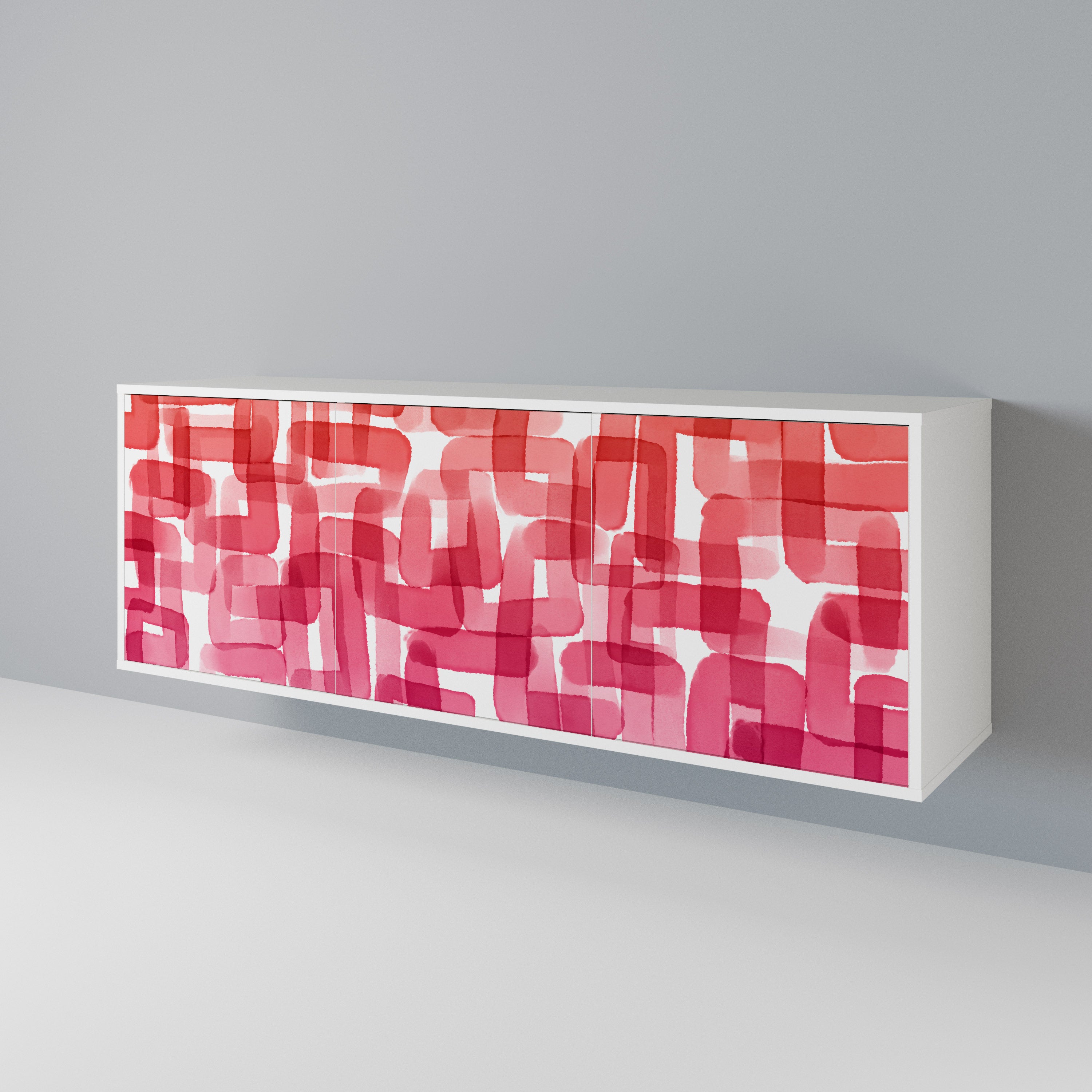 KALEIDOSCOPIC CUBISM 3-Door Sideboard