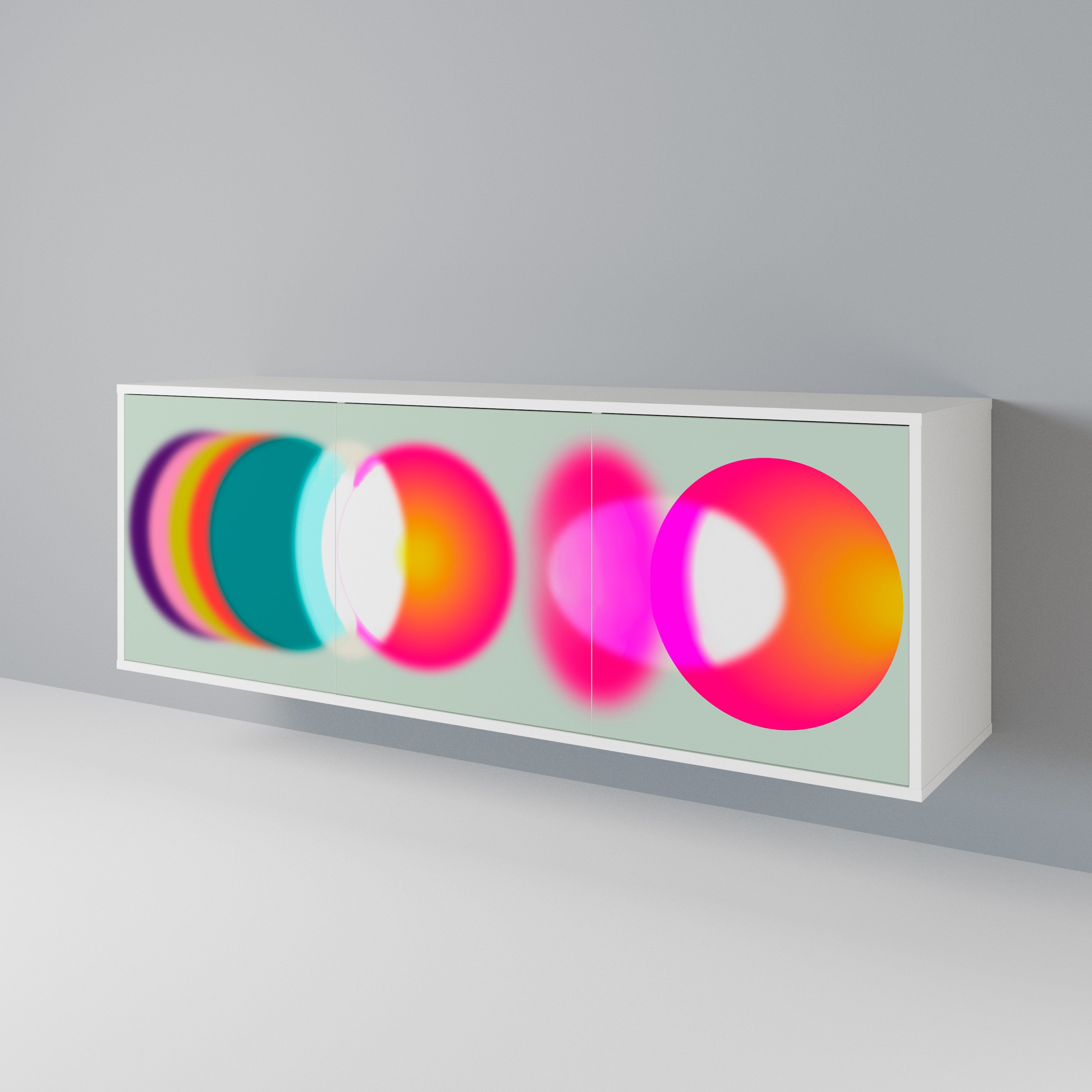 SYMPHONY OF COLORS 3-Door Sideboard