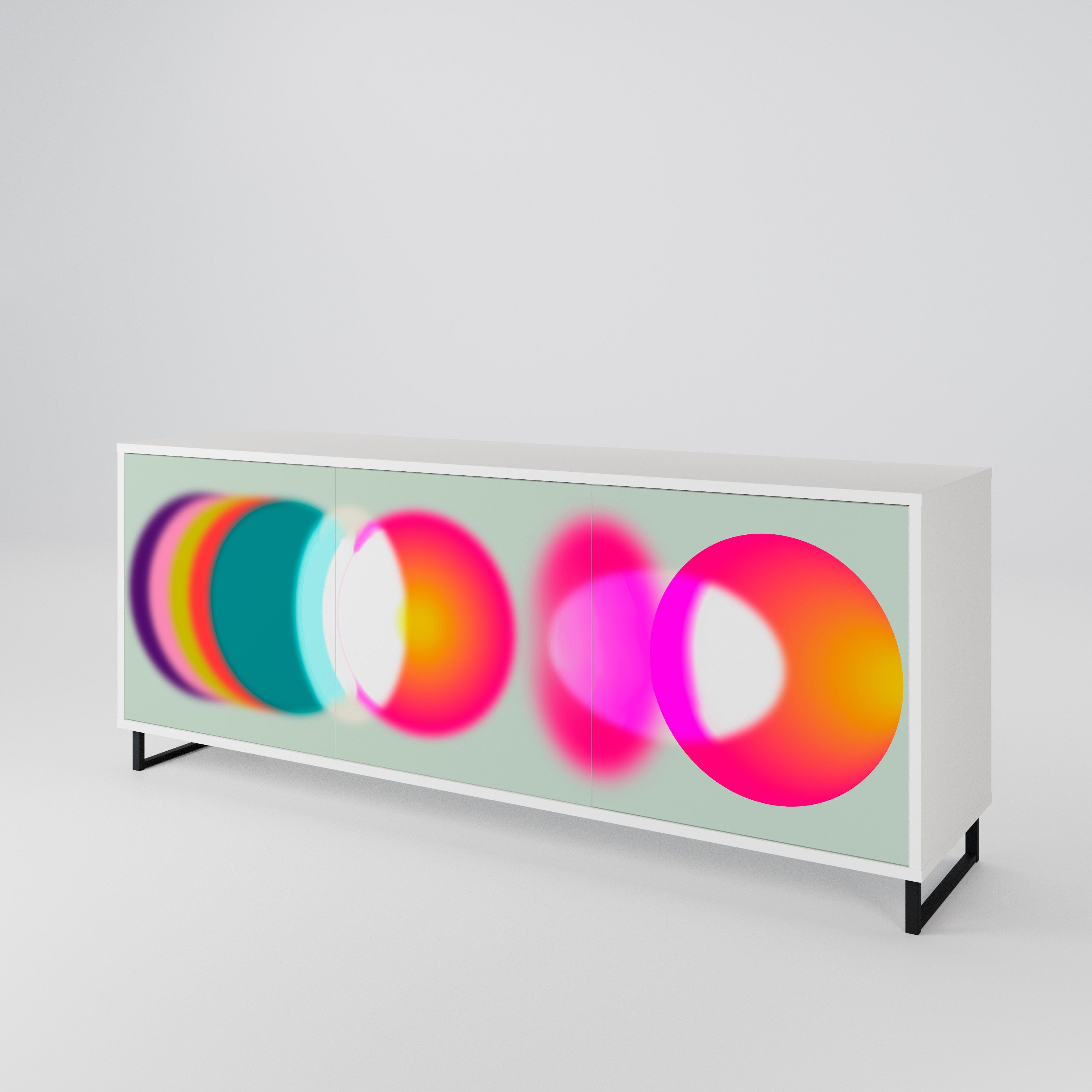 SYMPHONY OF COLORS 3-Door Sideboard