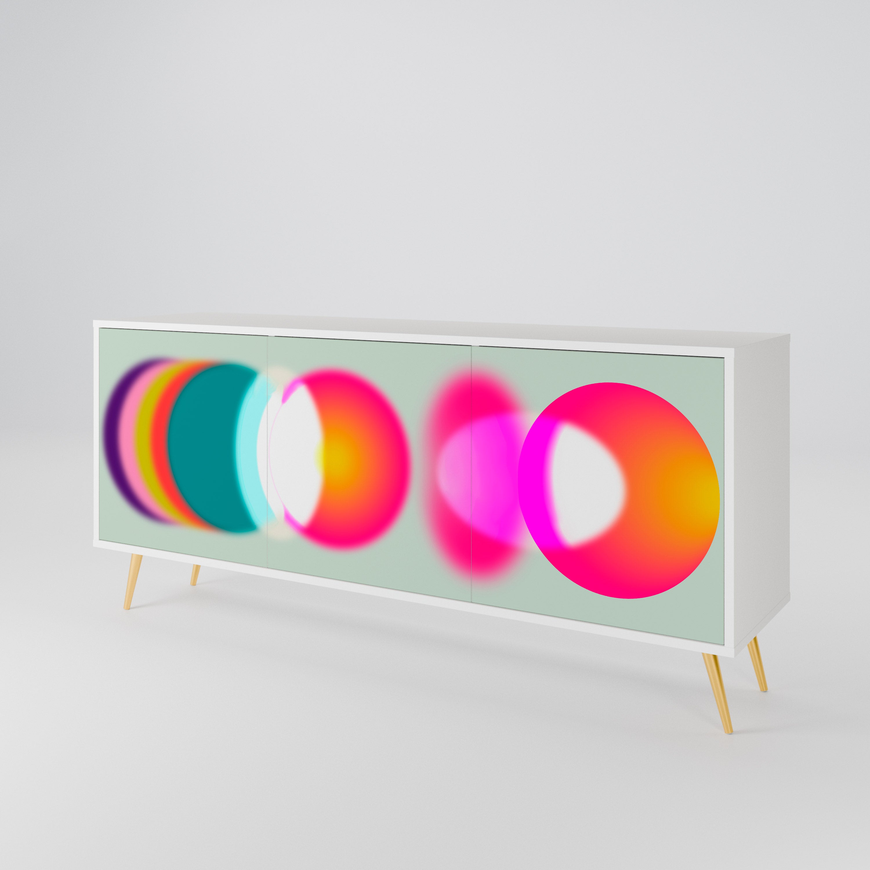 SYMPHONY OF COLORS 3-Door Sideboard