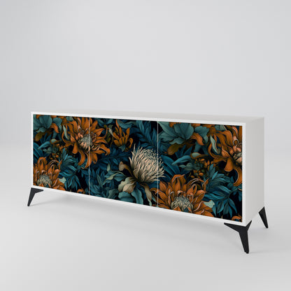 MORNING BLOOM 3-Door Sideboard