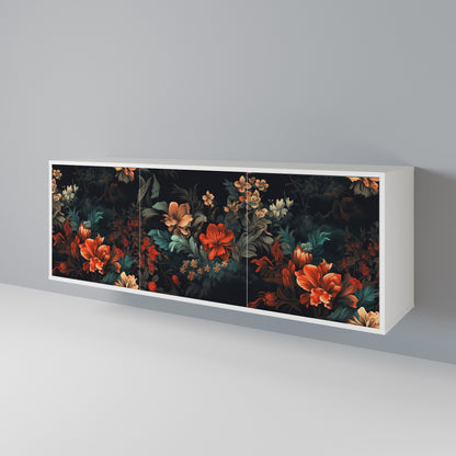 IMAGINARY BLOSSOM 3-Door Sideboard
