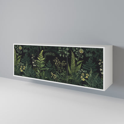 FERN FLOWERS Skänk med tre dörrar