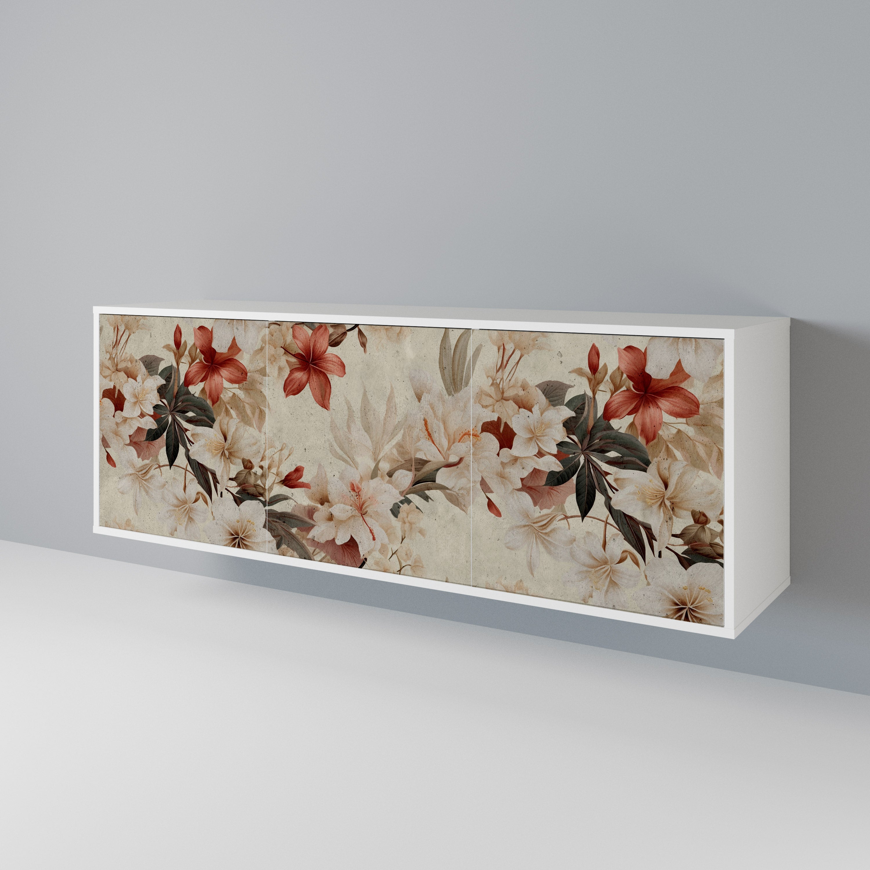 PETAL HARMONY Skänk med tre dörrar