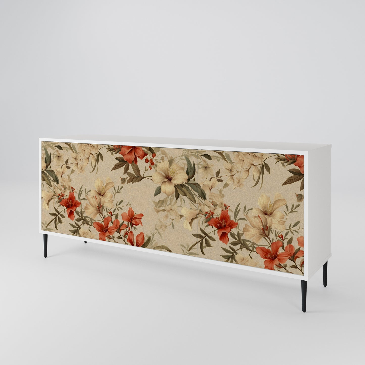 BLOOMING HARMONY 3-Door Sideboard
