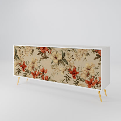 BLOOMING HARMONY 3-Door Sideboard