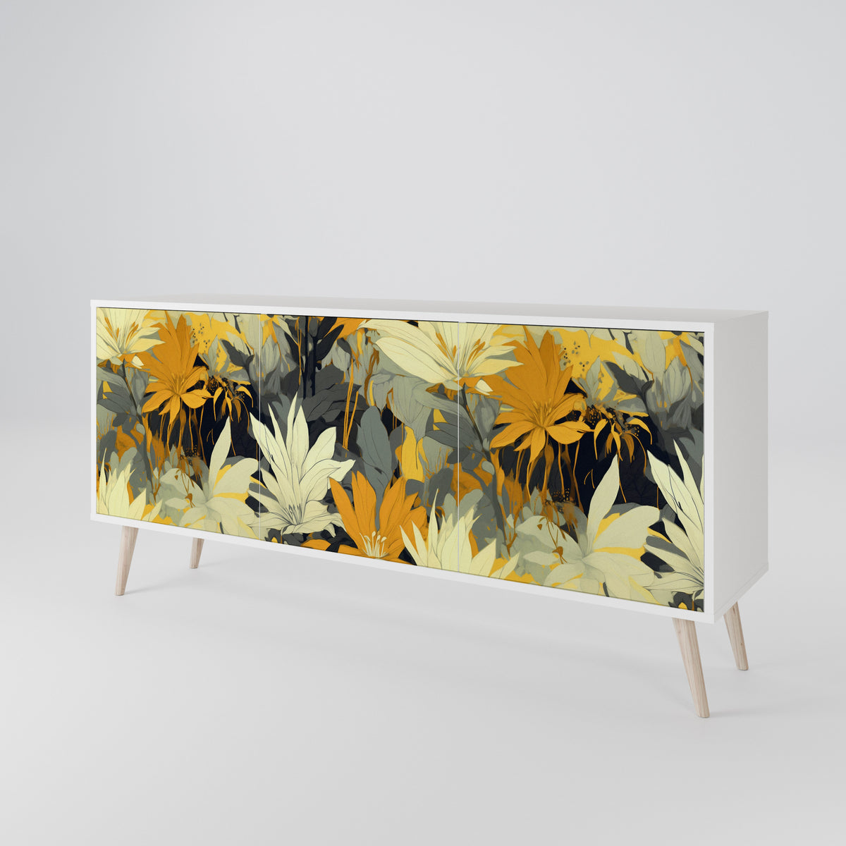 SUNKISSED LILY Skänk med tre dörrar