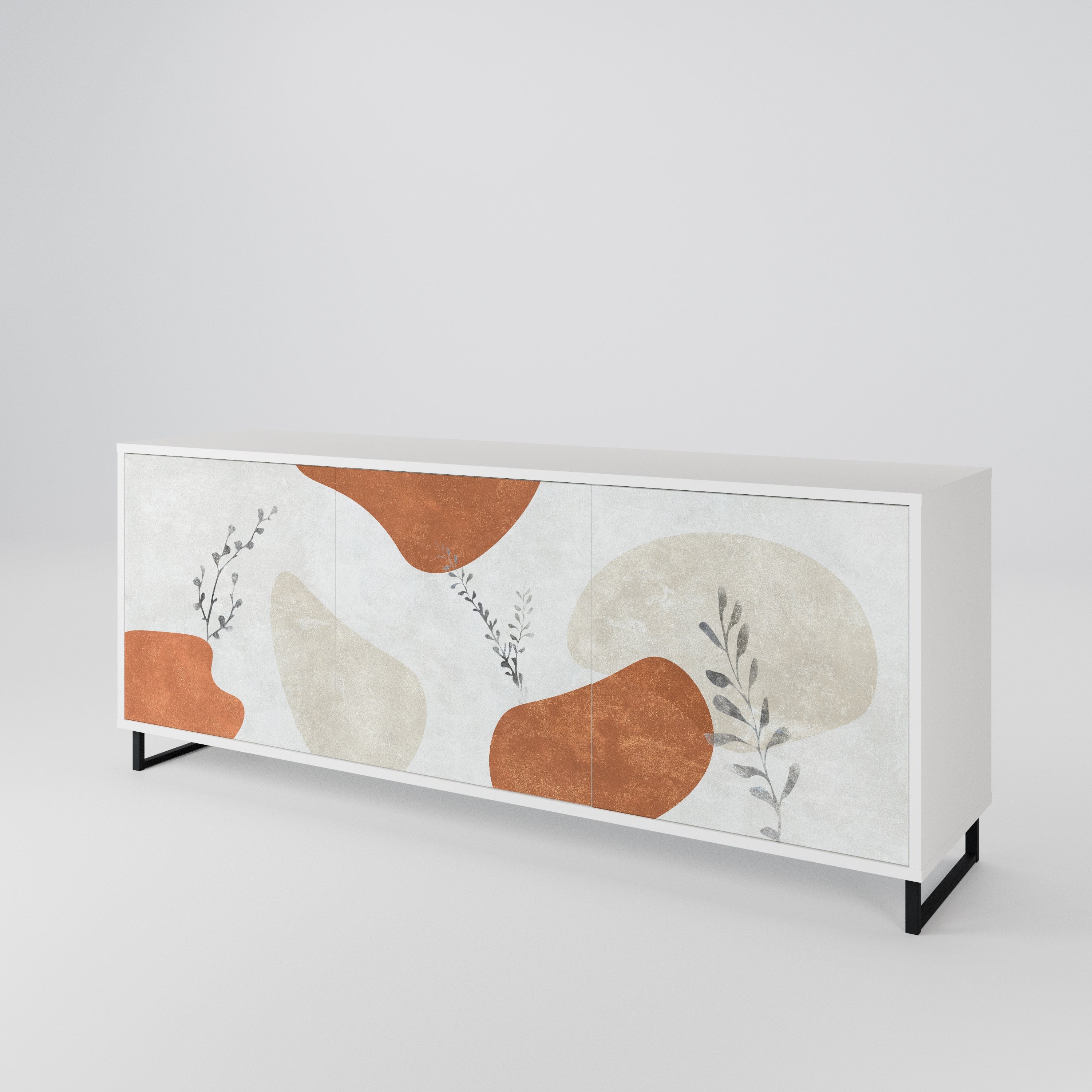 TRANQUIL TWIG 3-Door Sideboard