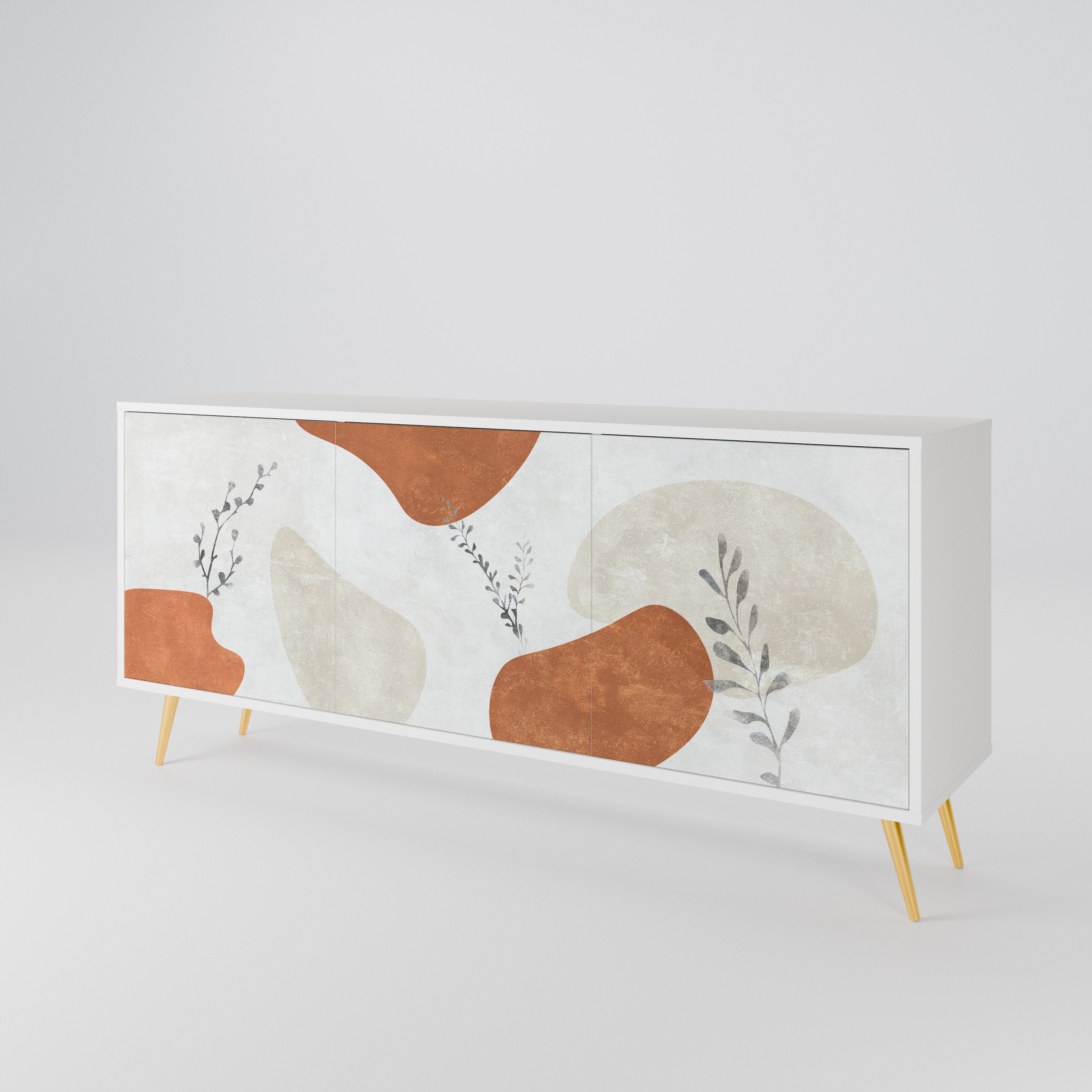 TRANQUIL TWIG 3-Door Sideboard