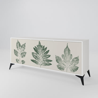 GREEN LEAFY STAMPS Skänk med tre dörrar