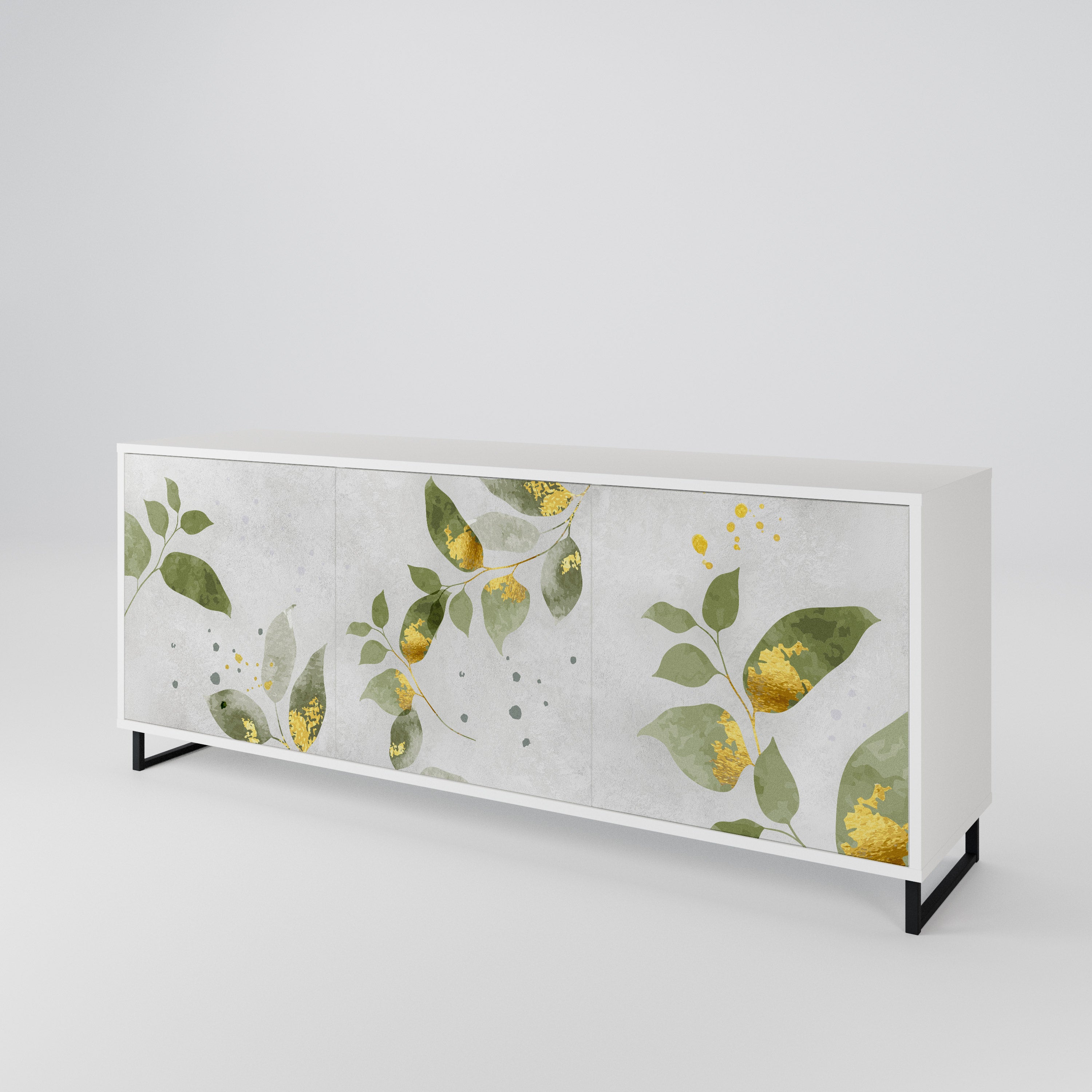 ELEGANT BOTANICS 3-Door Sideboard