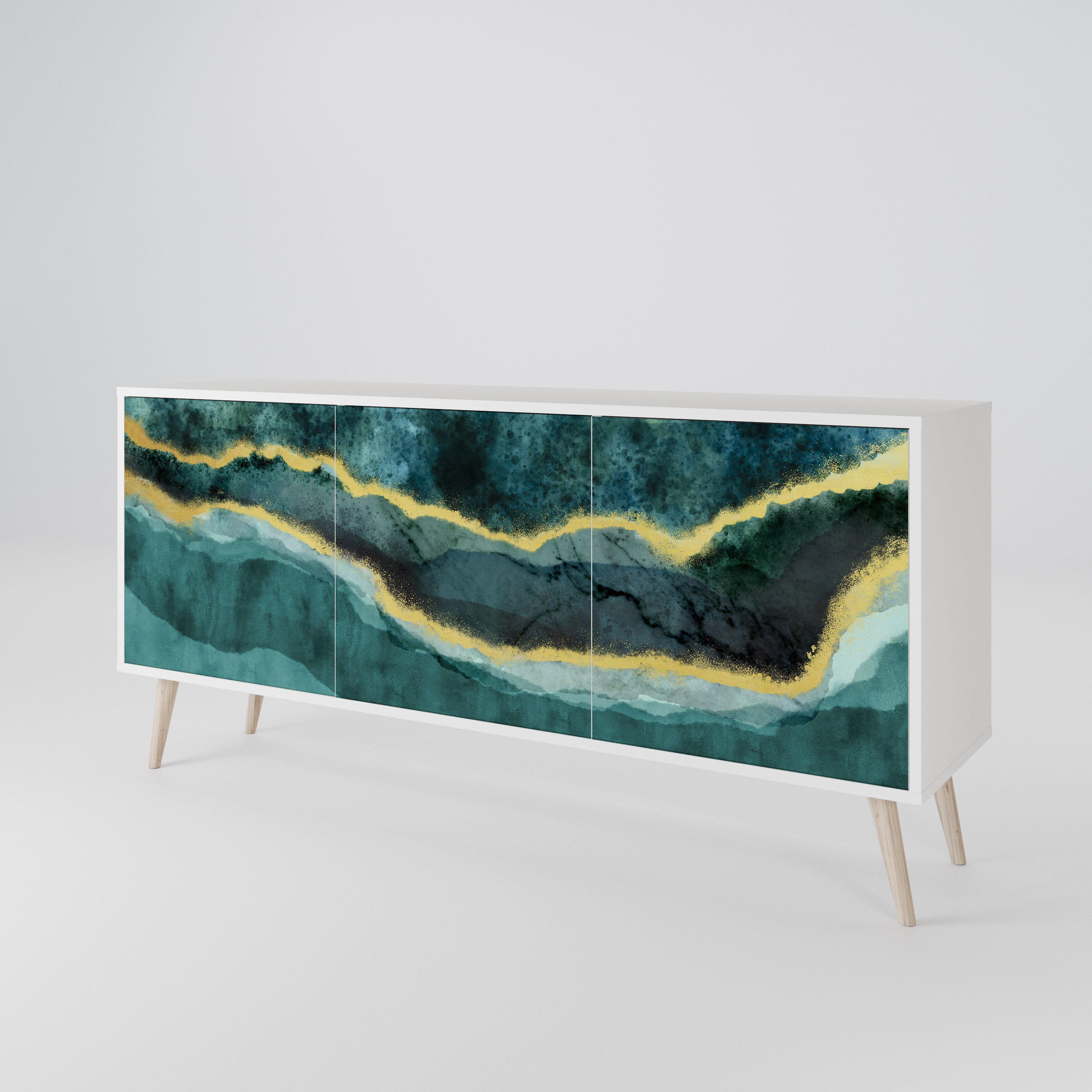 GOLDRUSH ODYSSEY 3-Door Sideboard