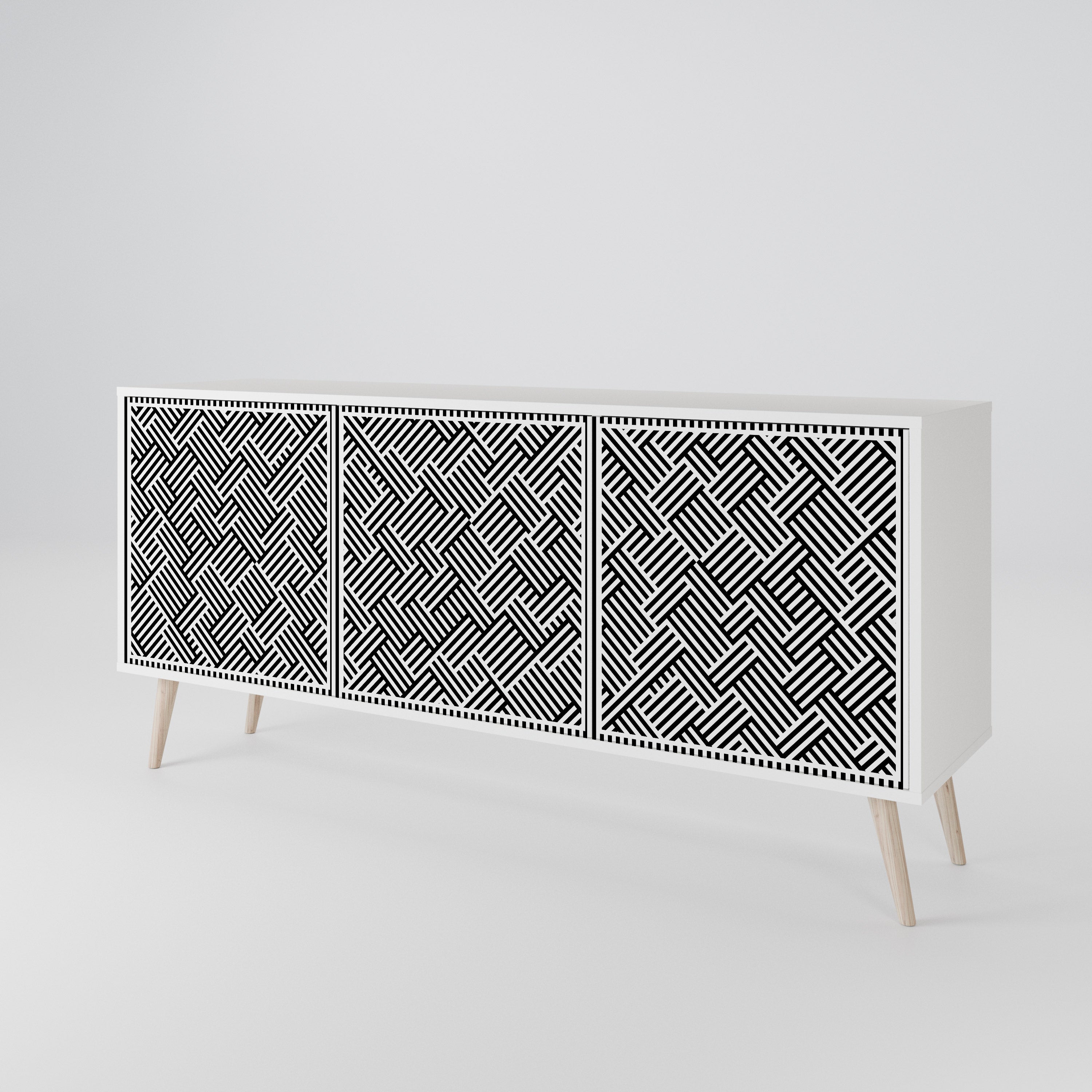 TEMPORARY SEQUENCE 3-Door Sideboard