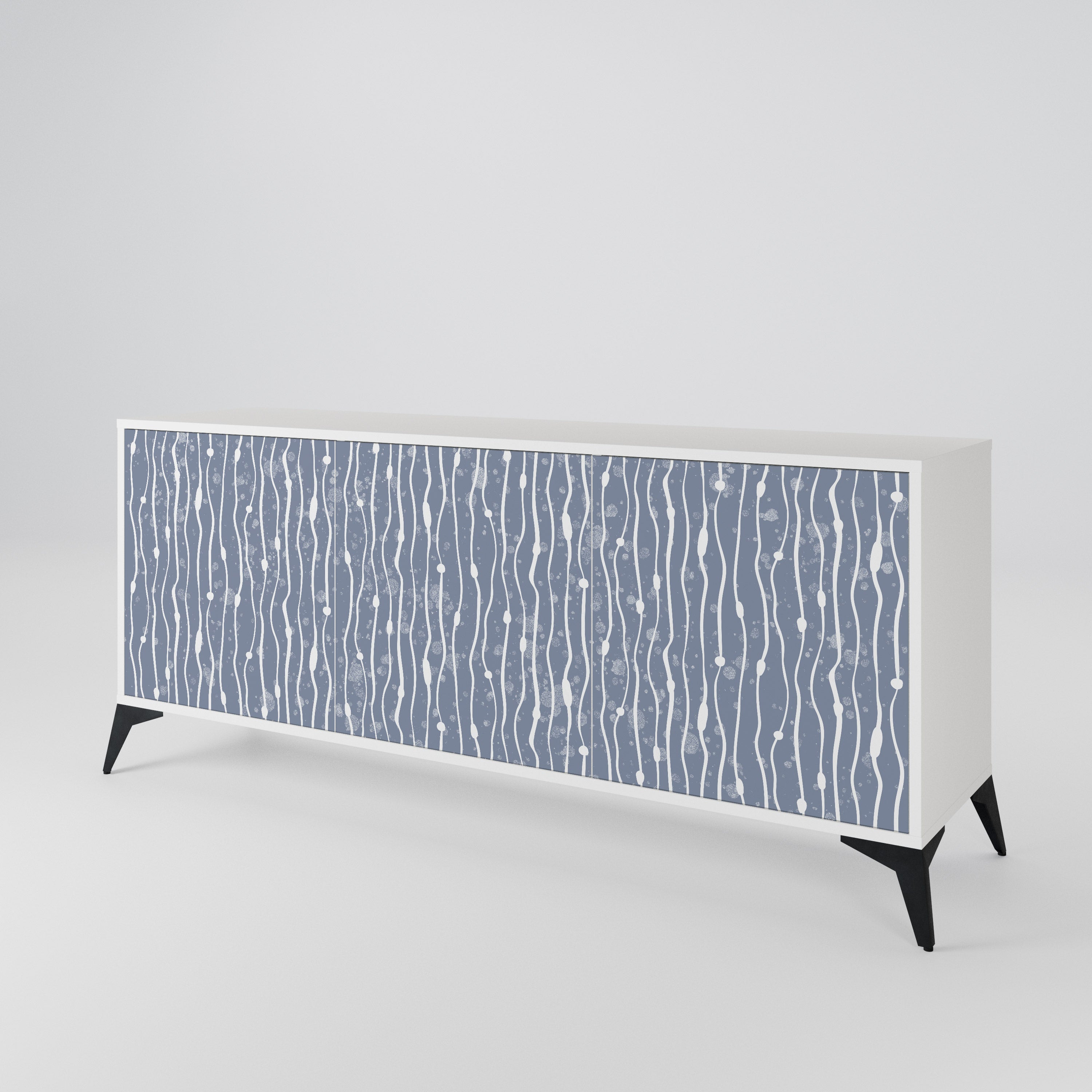 GRAPHITE RAIN 3-Door Sideboard