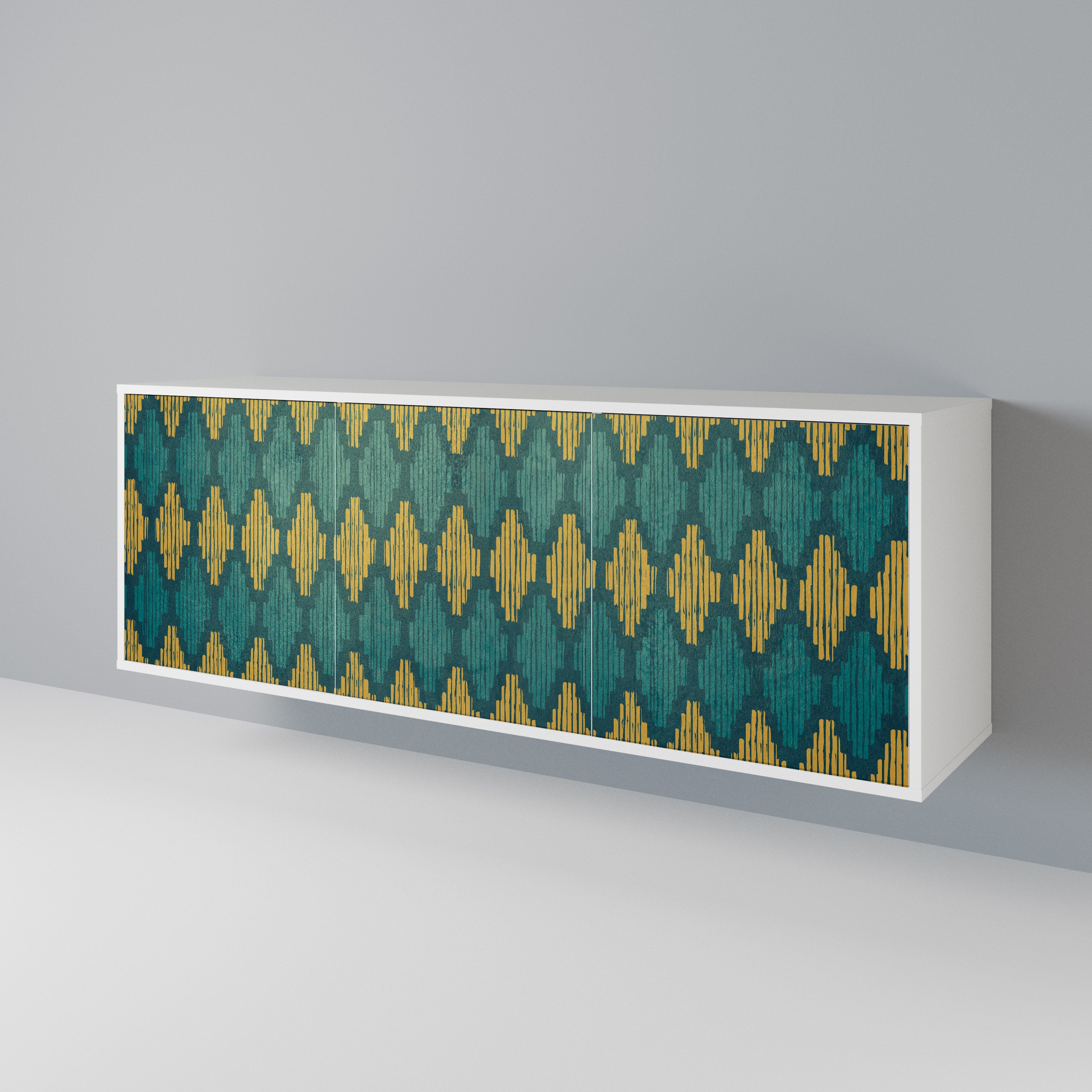 POLYGONS 3-Door Sideboard