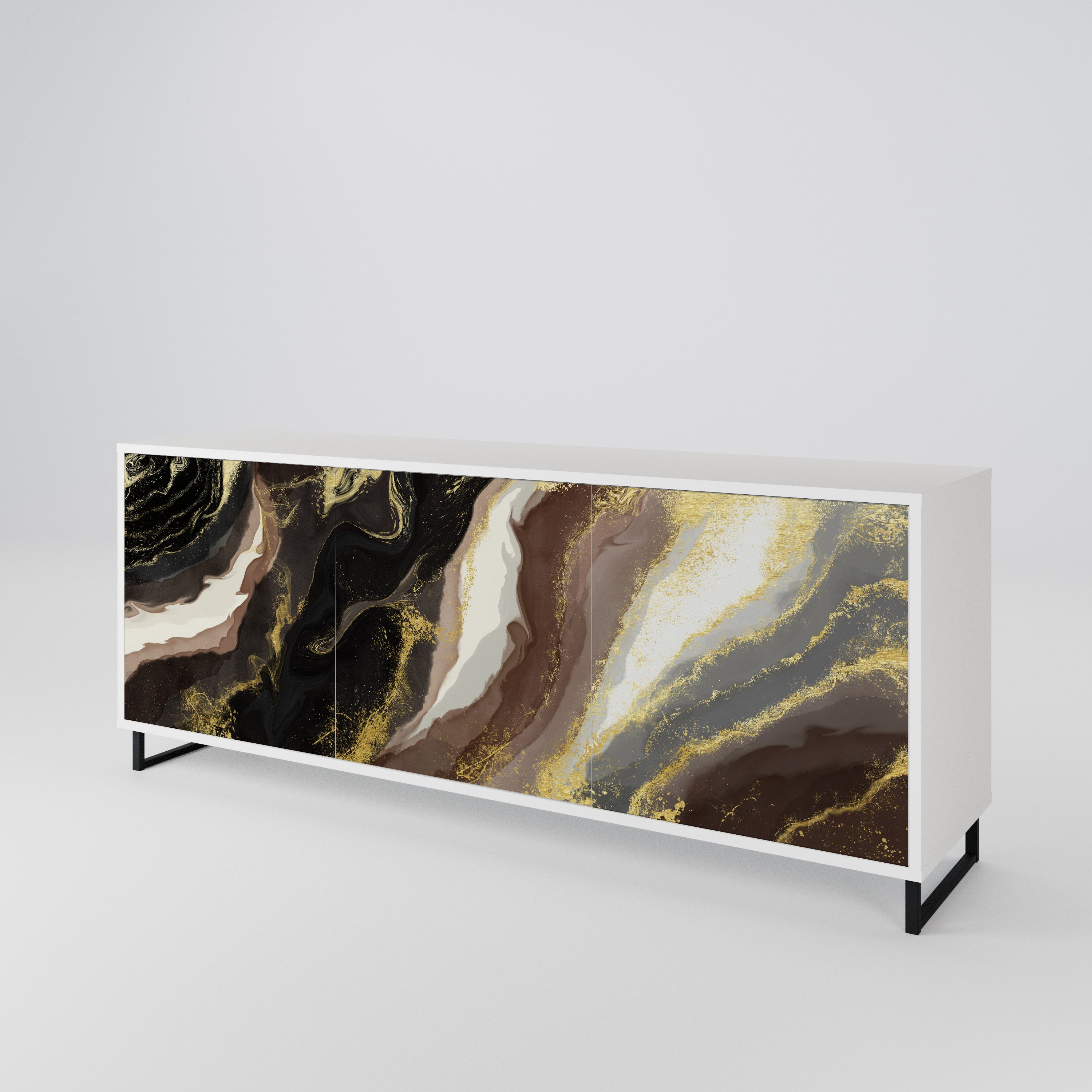 GOLD DUST 3-Door Sideboard
