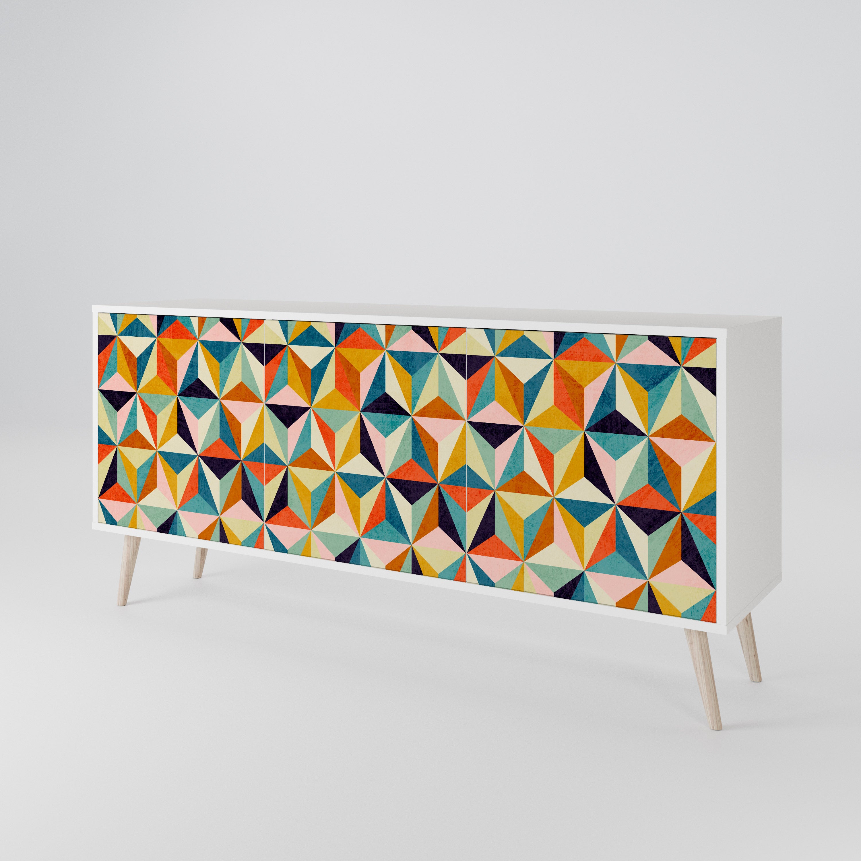 TESSELATE TREASURES 3-Door Sideboard