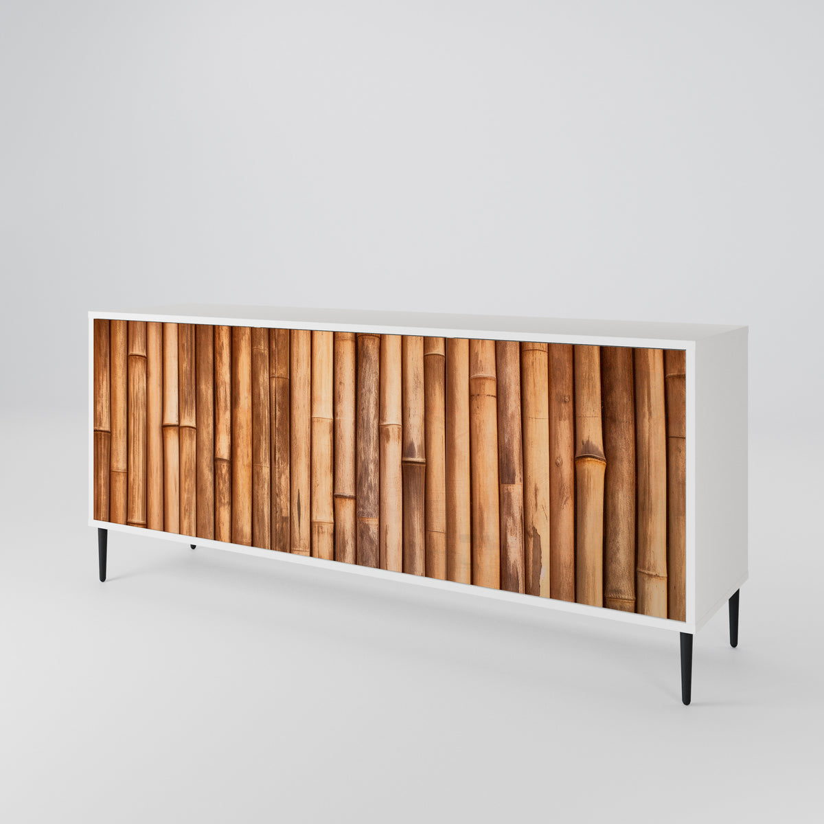 NATURAL WOOD Skänk med tre dörrar