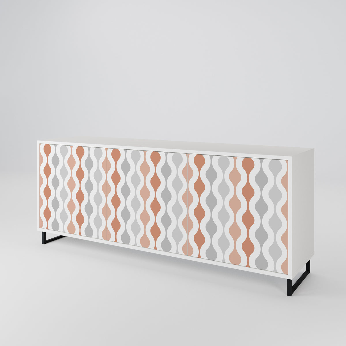 HAZY NOSTALGIA Skänk med tre dörrar