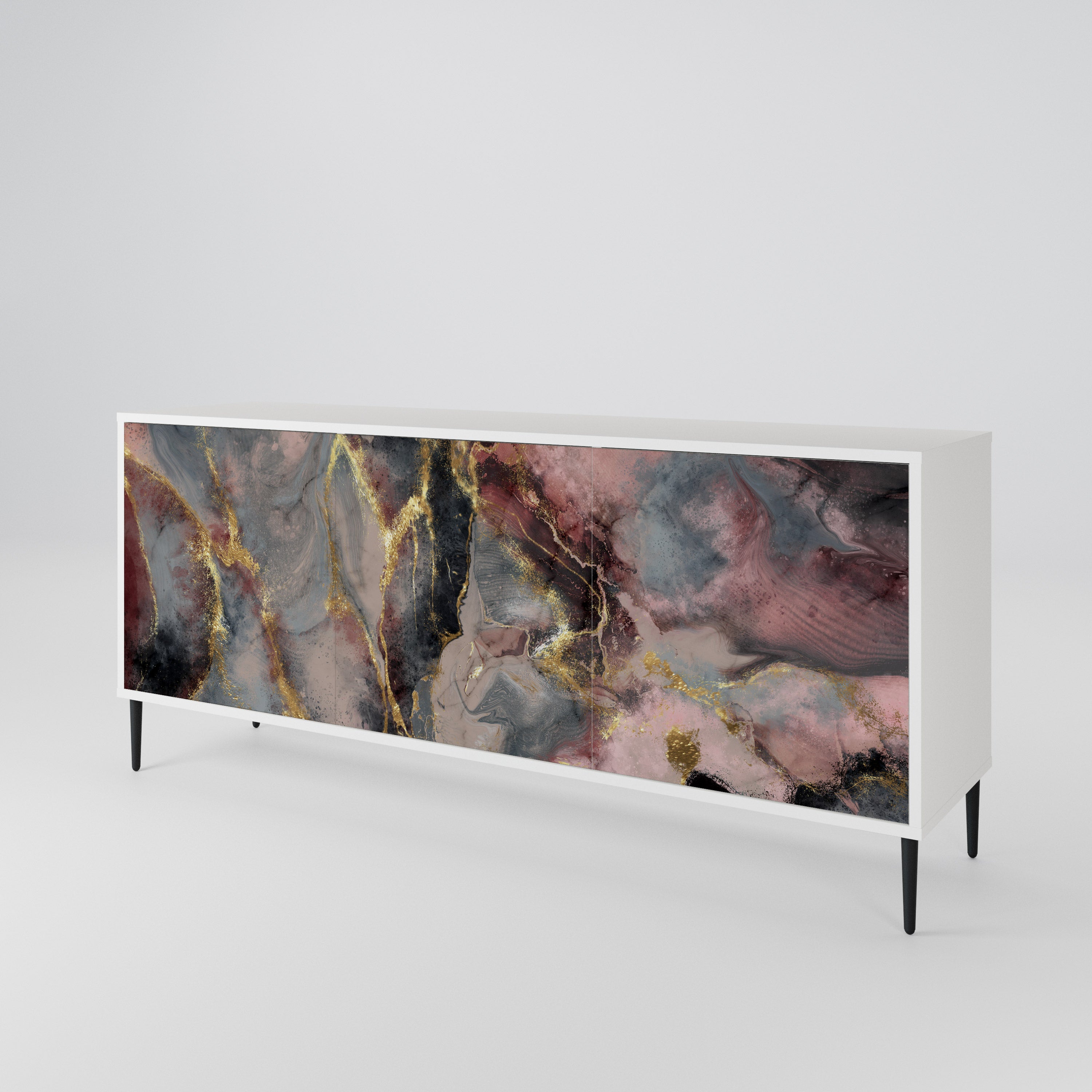 GOLDEN TIDES 3-Door Sideboard