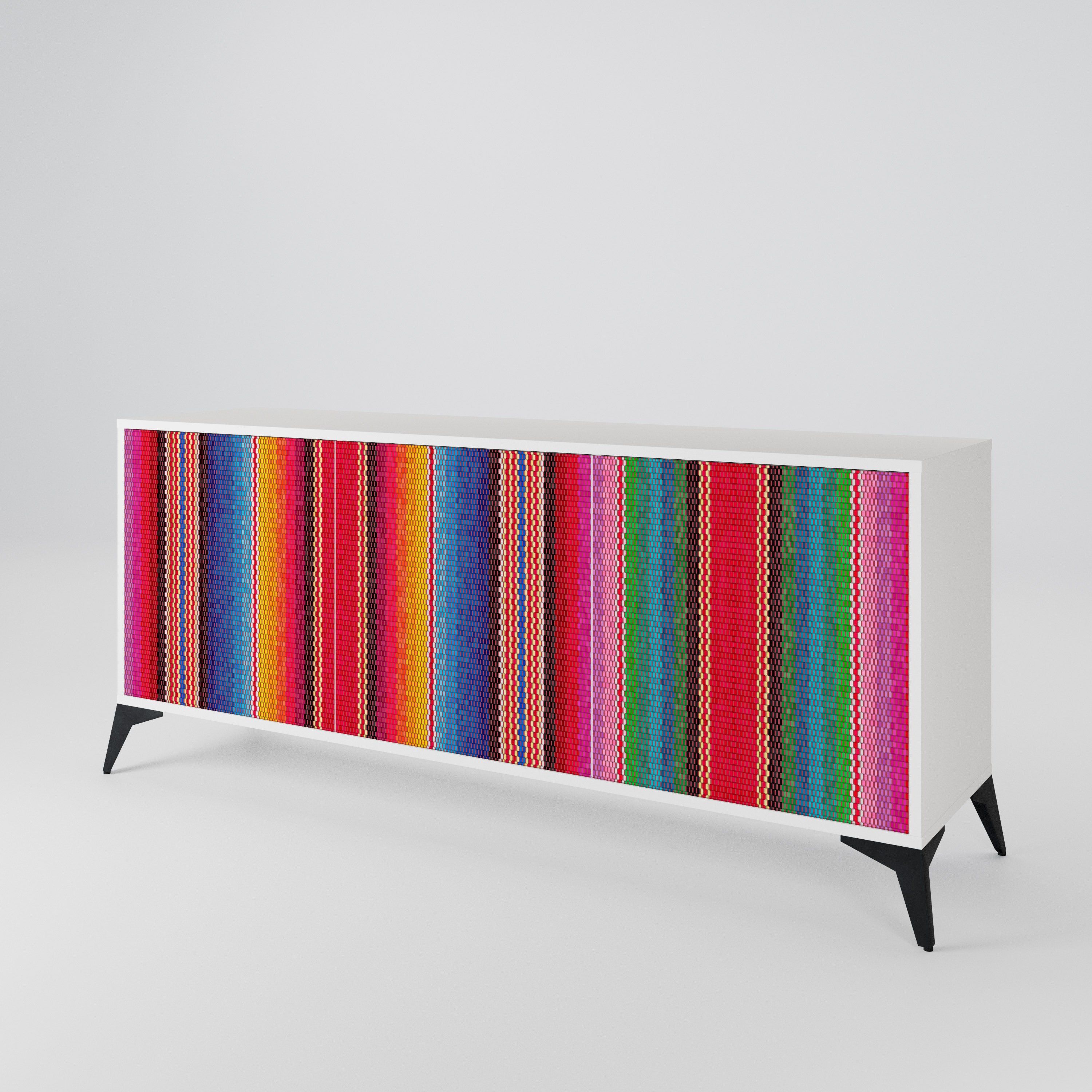 ETHNIC MEXICAN 3-Door Sideboard