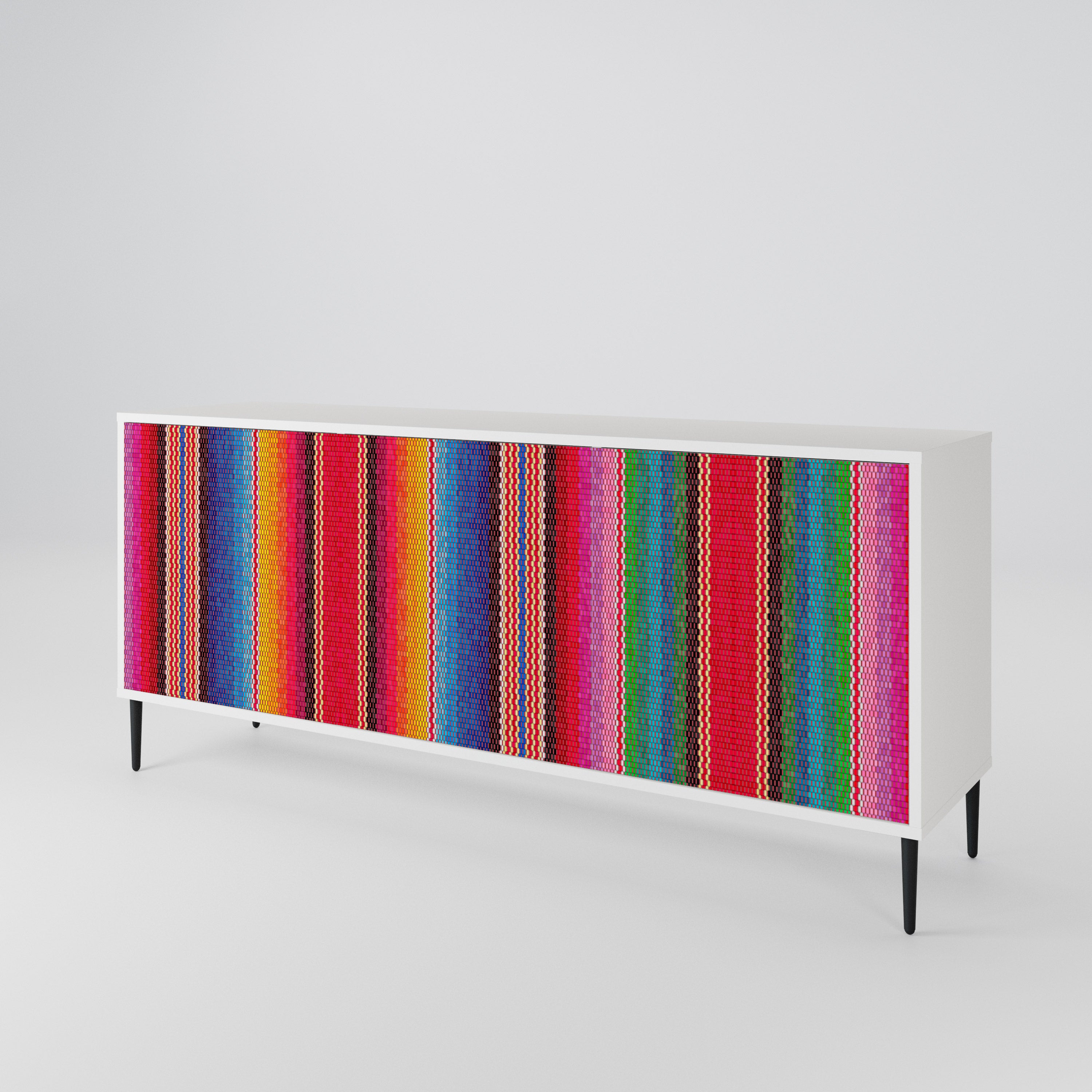 ETHNIC MEXICAN 3-Door Sideboard