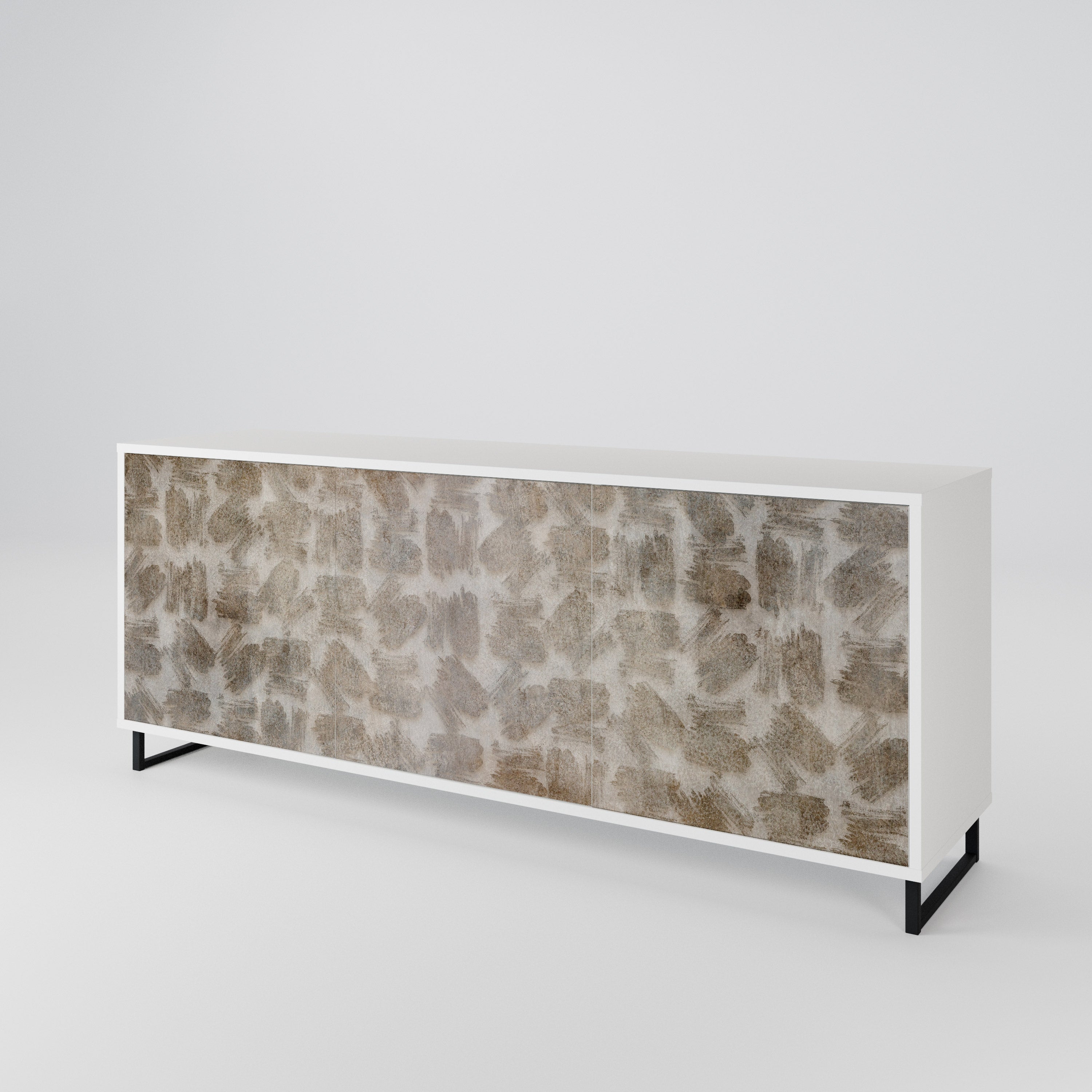 SLIGHTLY BLURRED 3-Door Sideboard