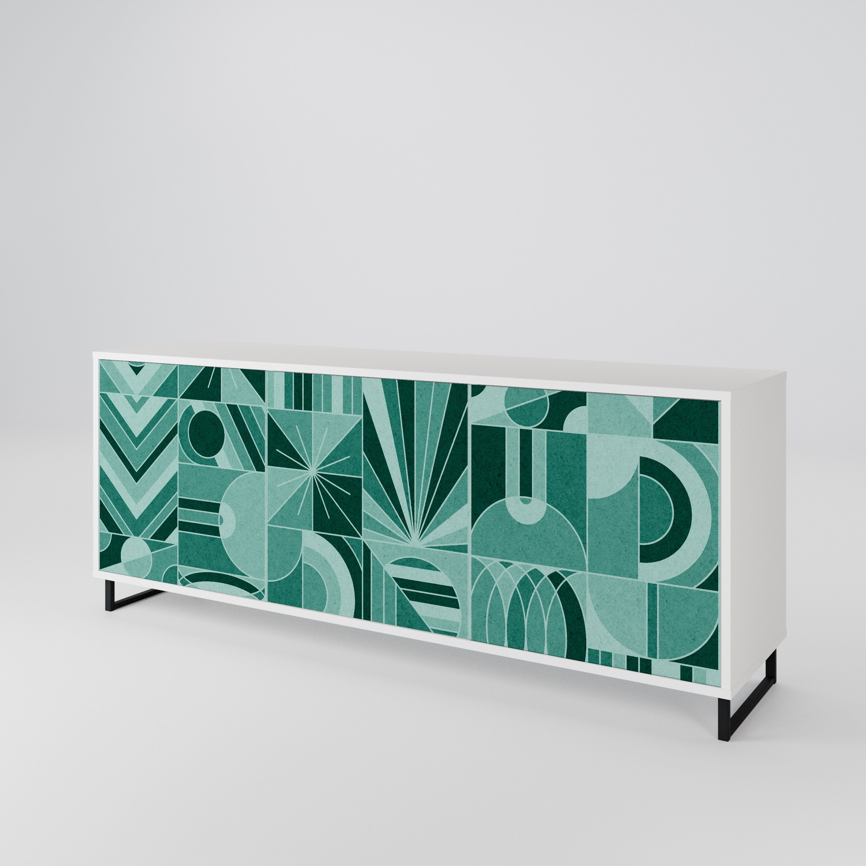 HARMONIC GRID 3-Door Sideboard