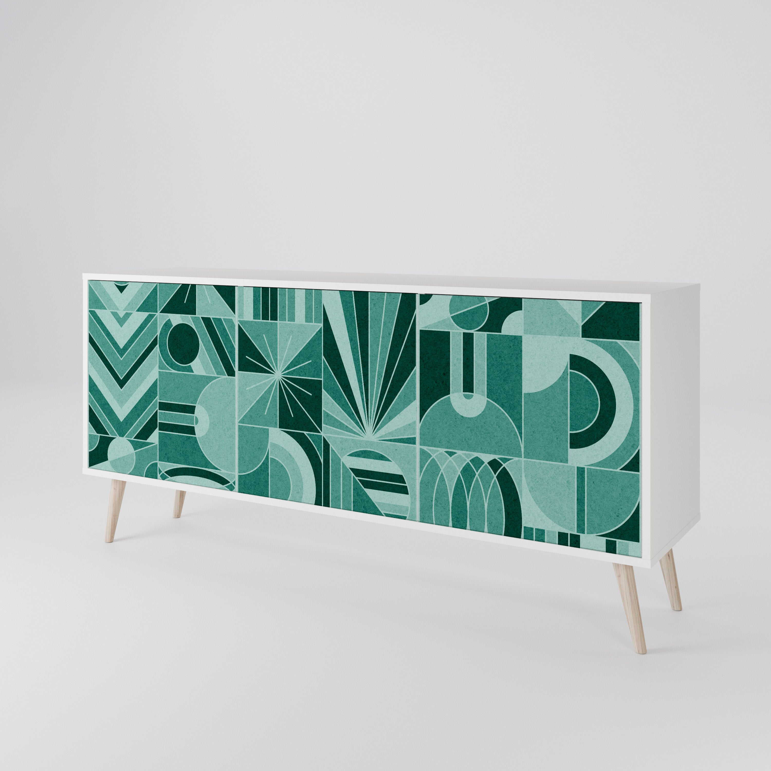 HARMONIC GRID 3-Door Sideboard